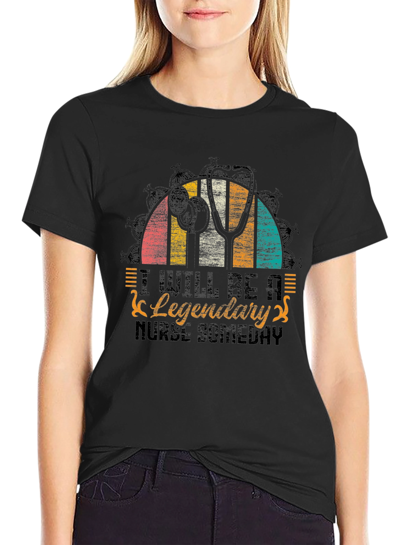 I Will Be A Legendary Nurse Someday T-Shirt