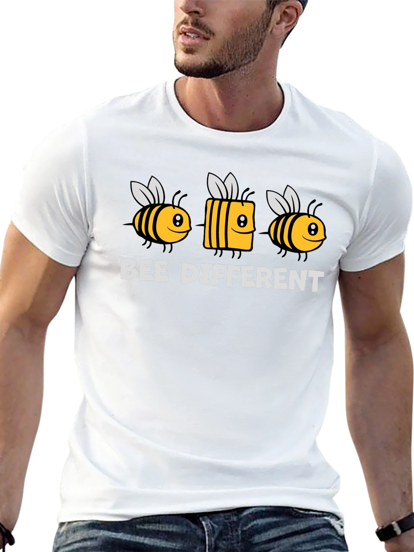 Bee Different Graphic T-Shirt