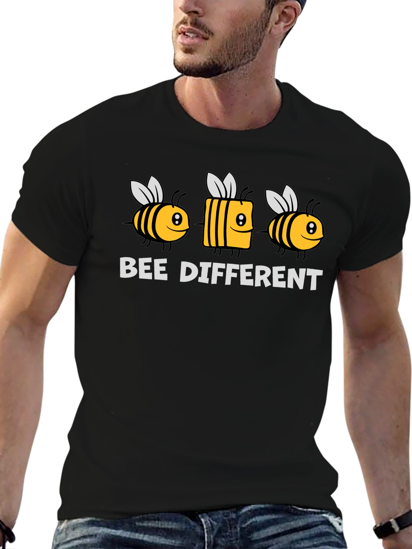 Bee Different Graphic T-Shirt