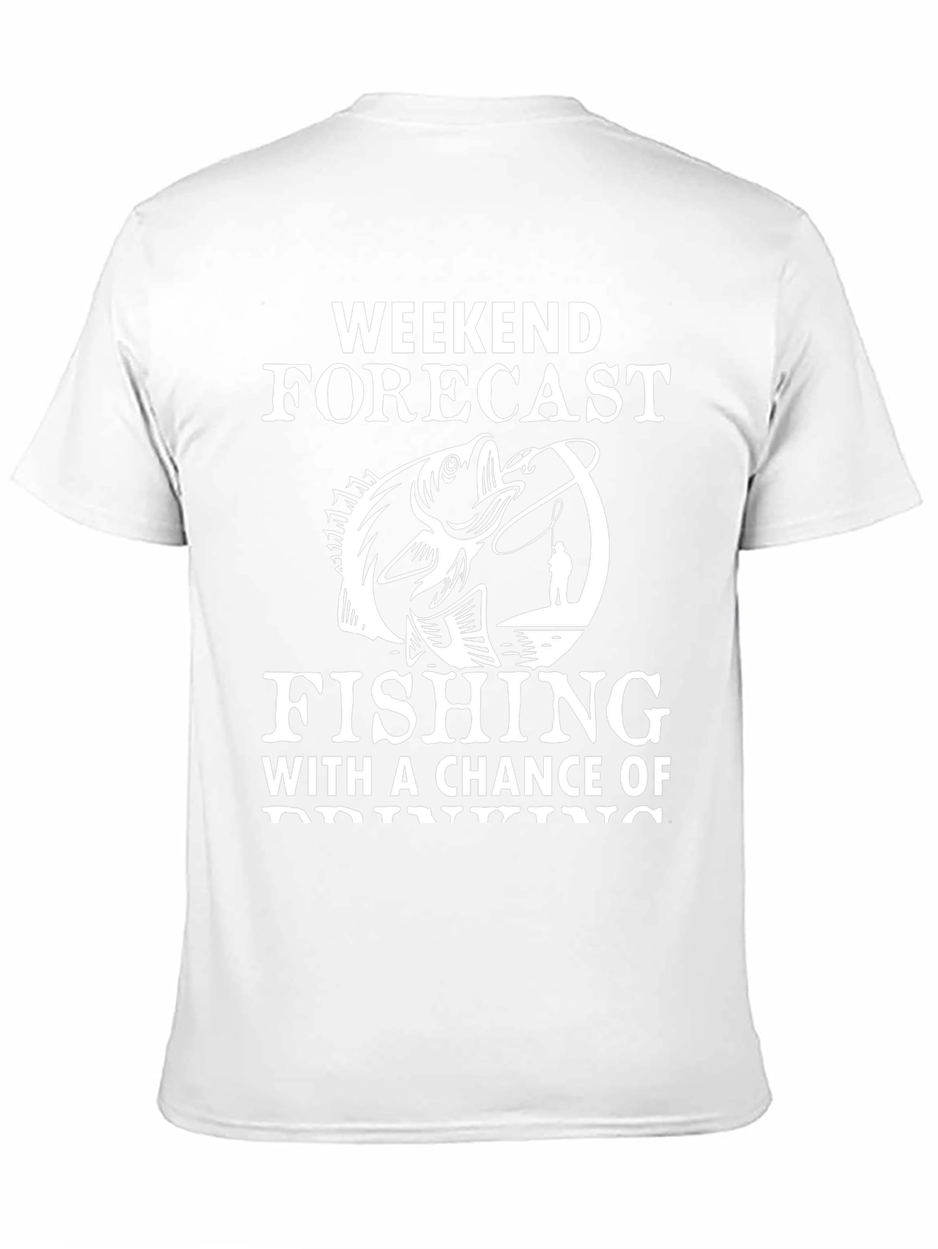Fishing Forecast Graphic T-Shirt