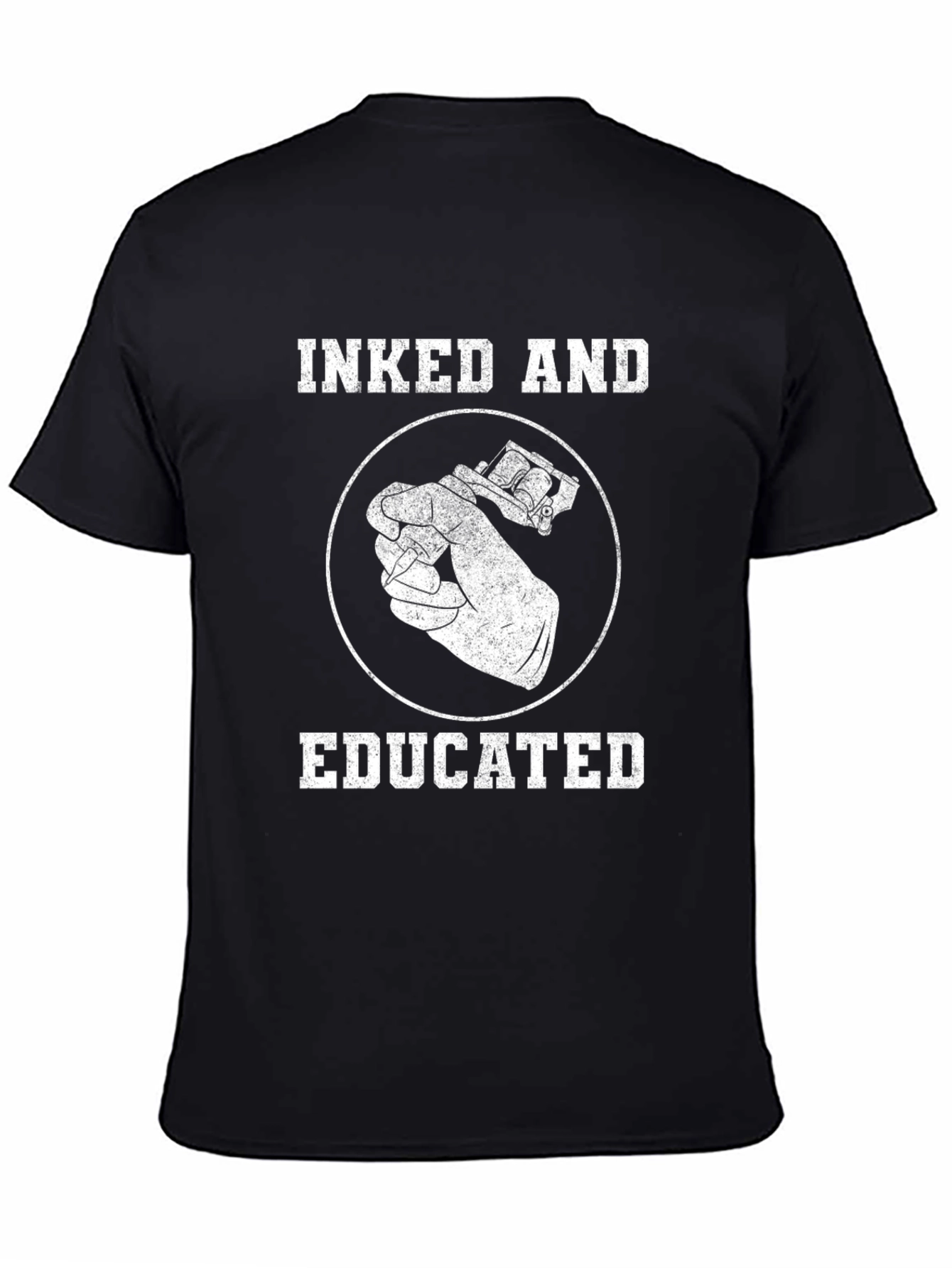 Inked and Educated Tattoo Artist T-Shirt