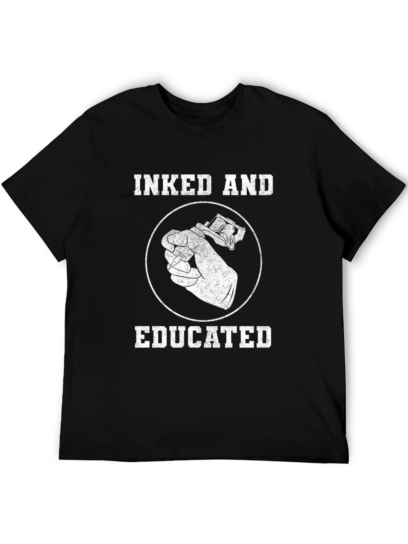 Inked and Educated Tattoo Artist T-Shirt