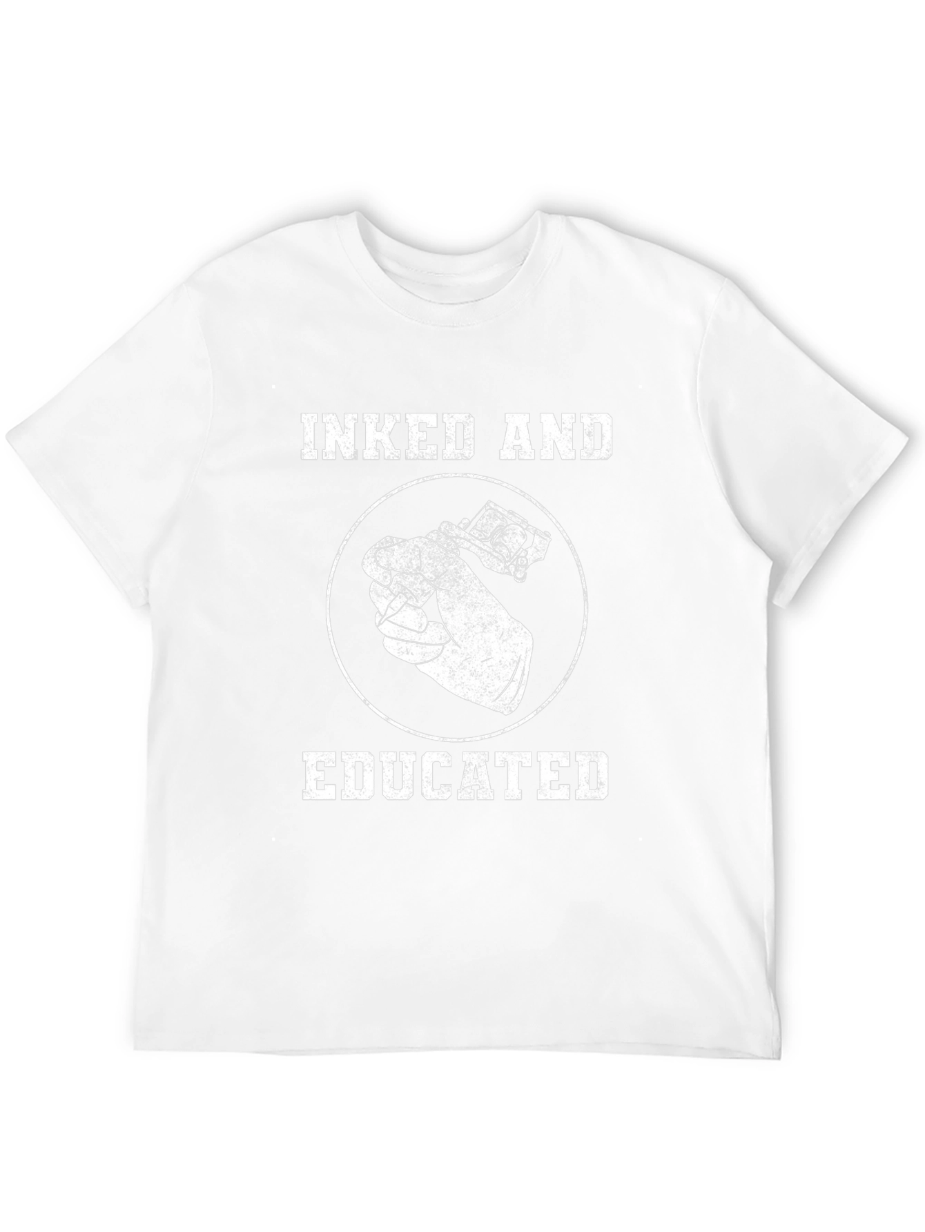 Inked and Educated Tattoo Artist T-Shirt