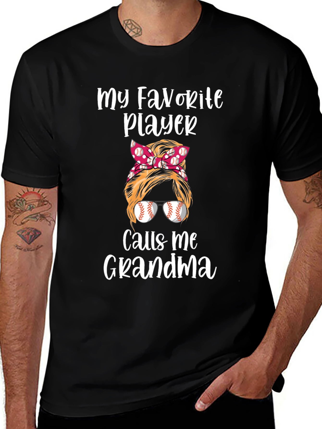My Favorite Player Calls Me Grandma T-Shirt