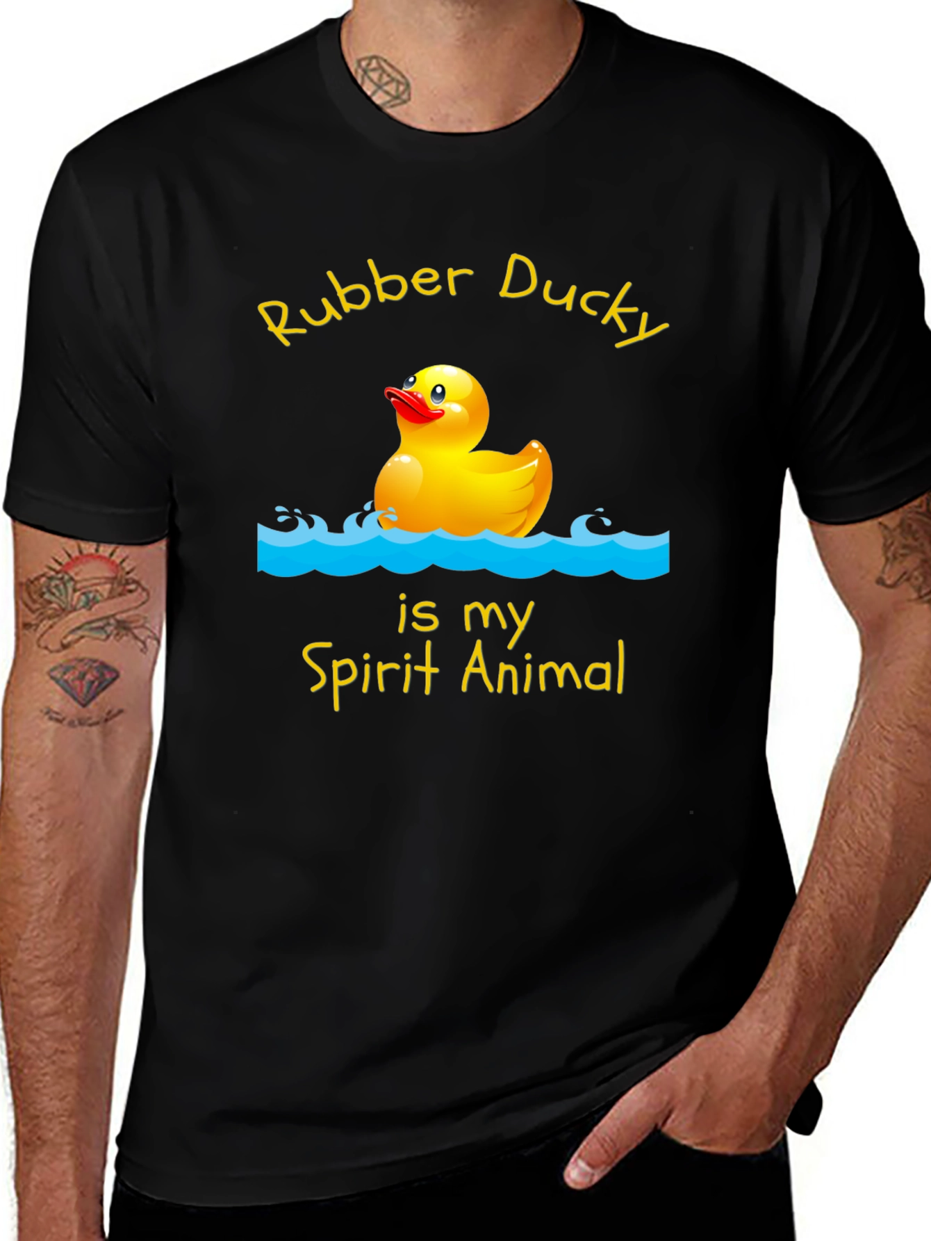 Rubber Ducky Spirit Animal T-Shirt