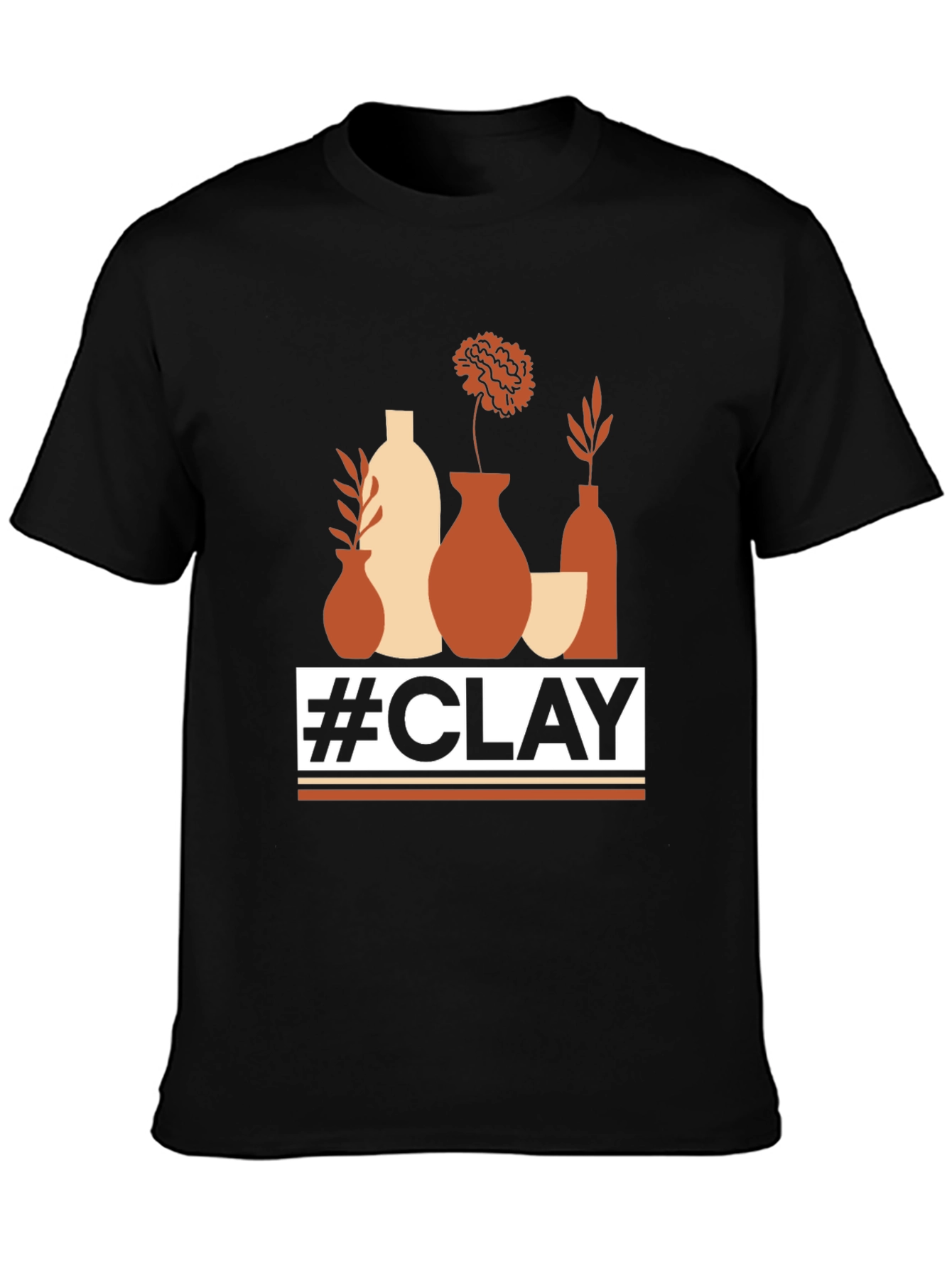 #Clay Graphic Tee - Pottery Lover T-Shirt