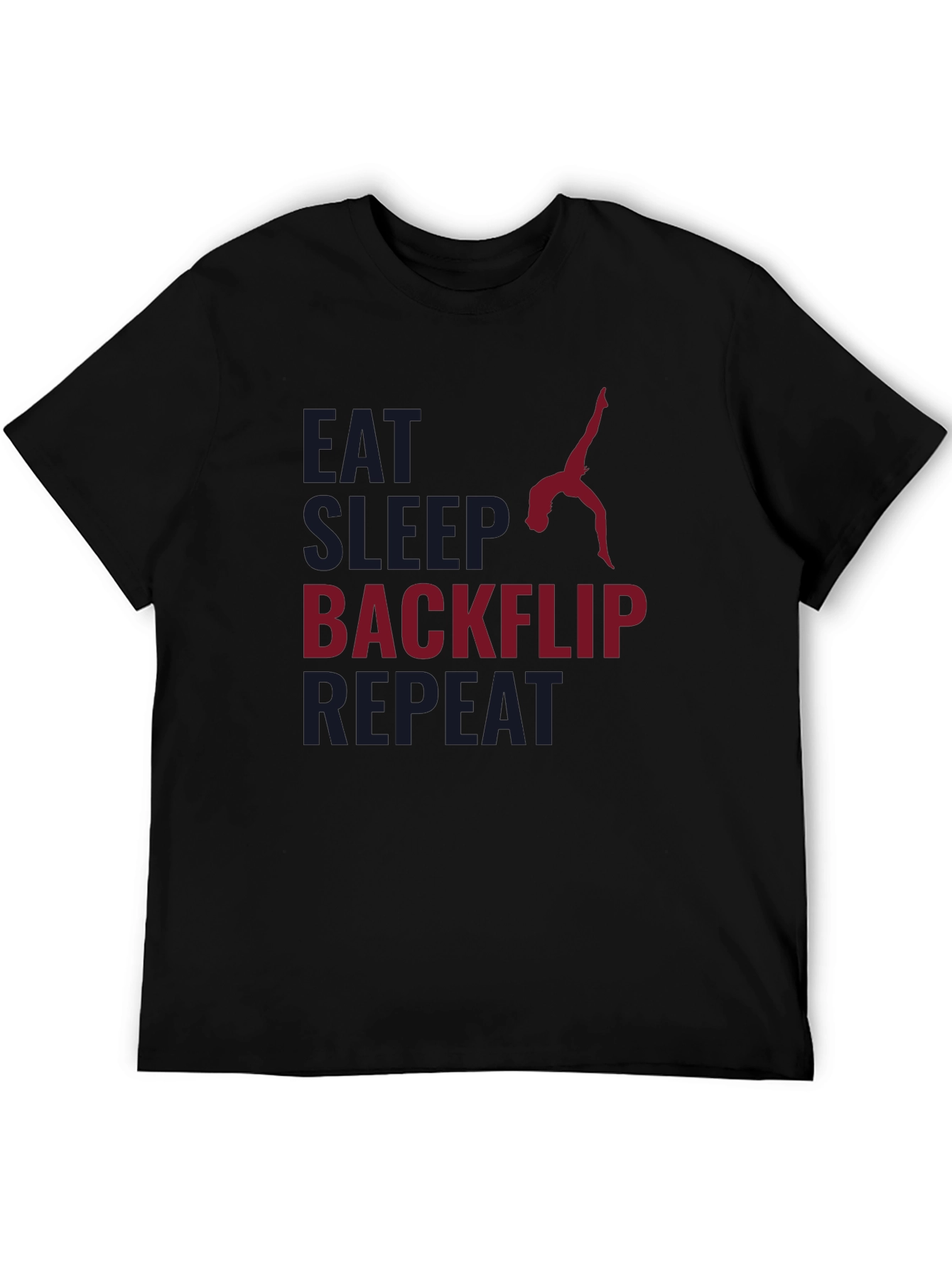 Eat Sleep Backflip Repeat - Gymnast T-Shirt