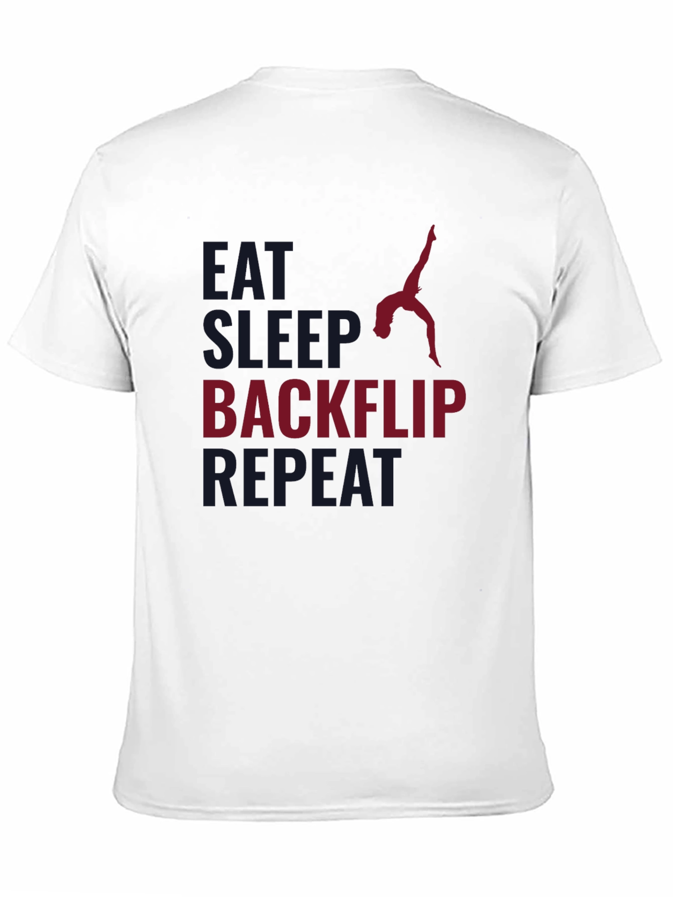Eat Sleep Backflip Repeat - Gymnast T-Shirt