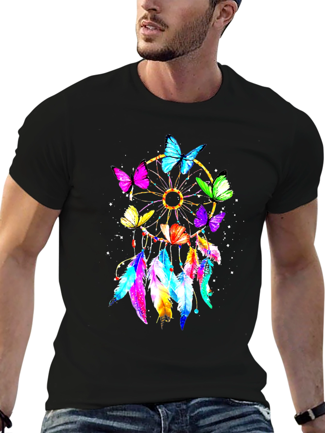 Butterfly Dreamcatcher Graphic Tee