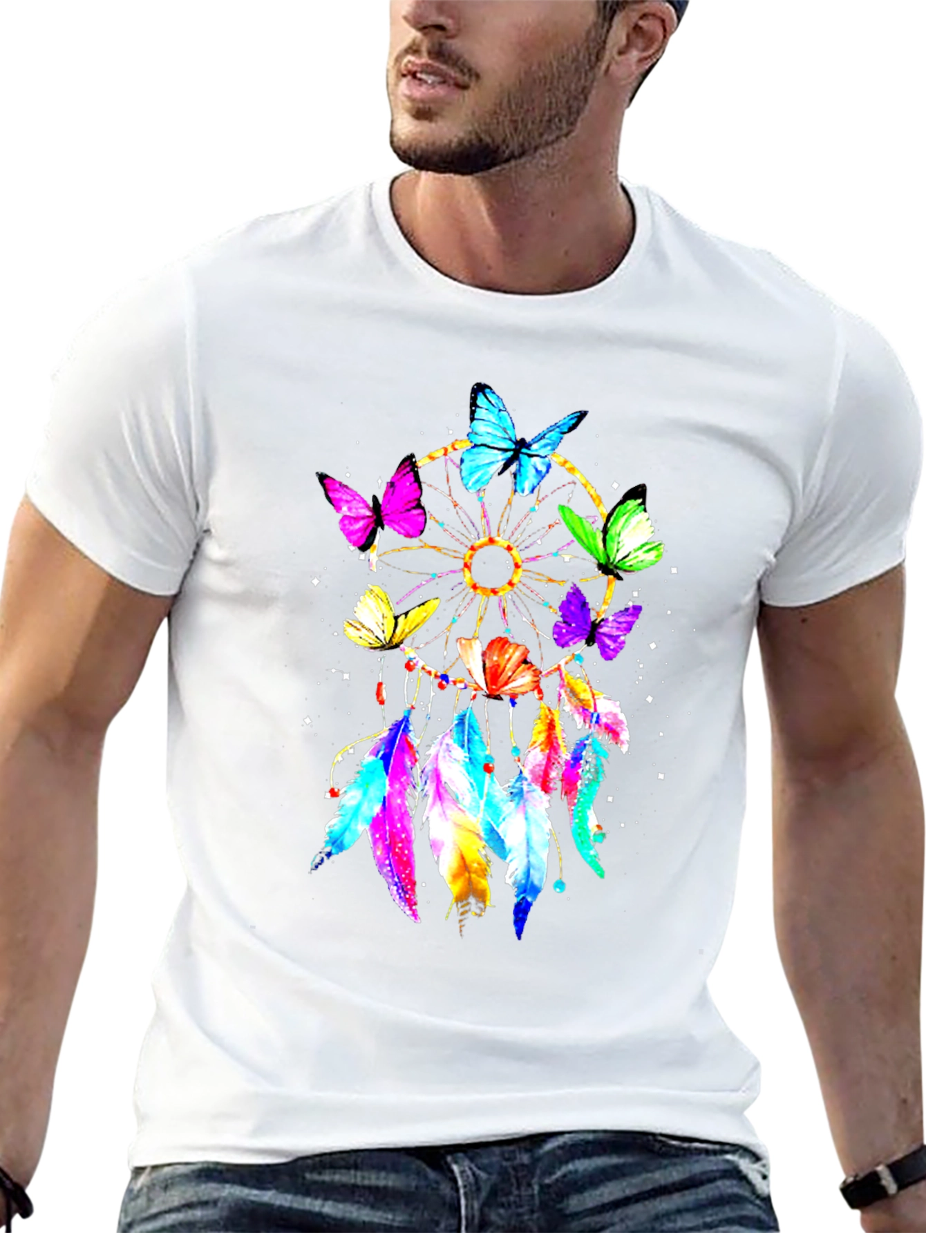 Butterfly Dreamcatcher Graphic Tee