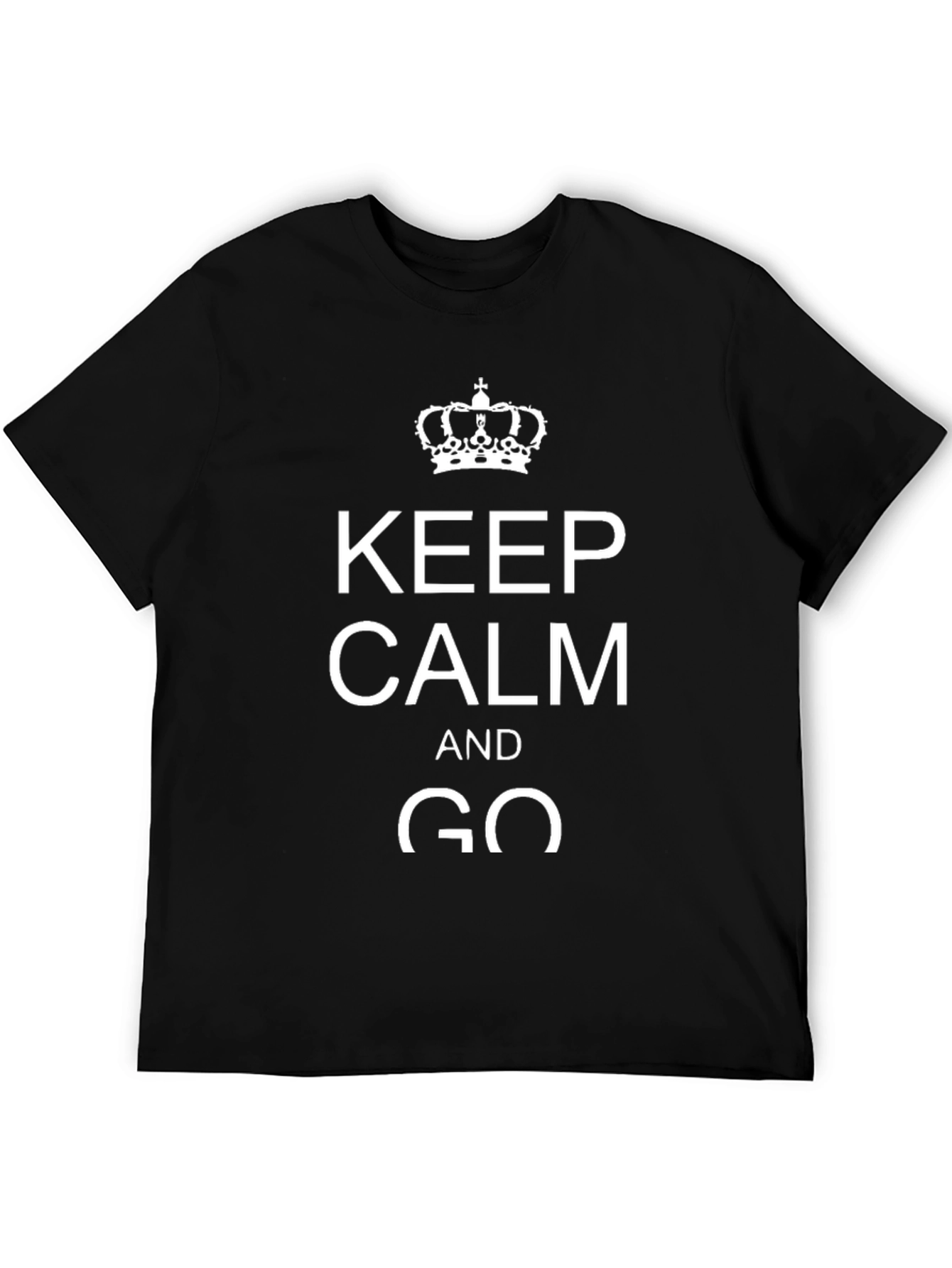 Keep Calm and Go Graphic Tee