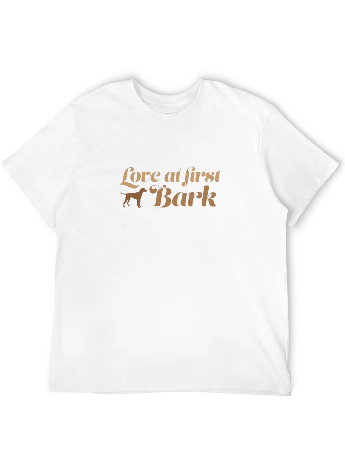 Love at First Bark T-Shirt - Dog Lover Tee
