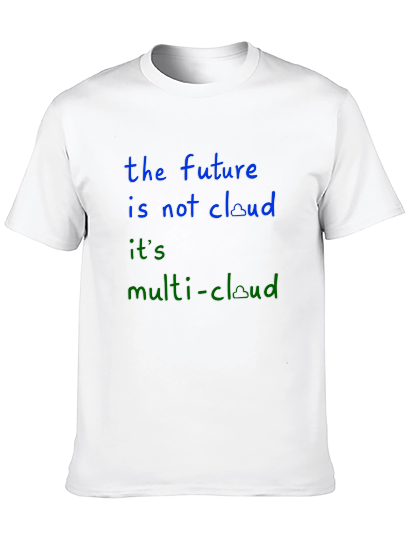 Multi-Cloud Future T-Shirt - Tech Innovation