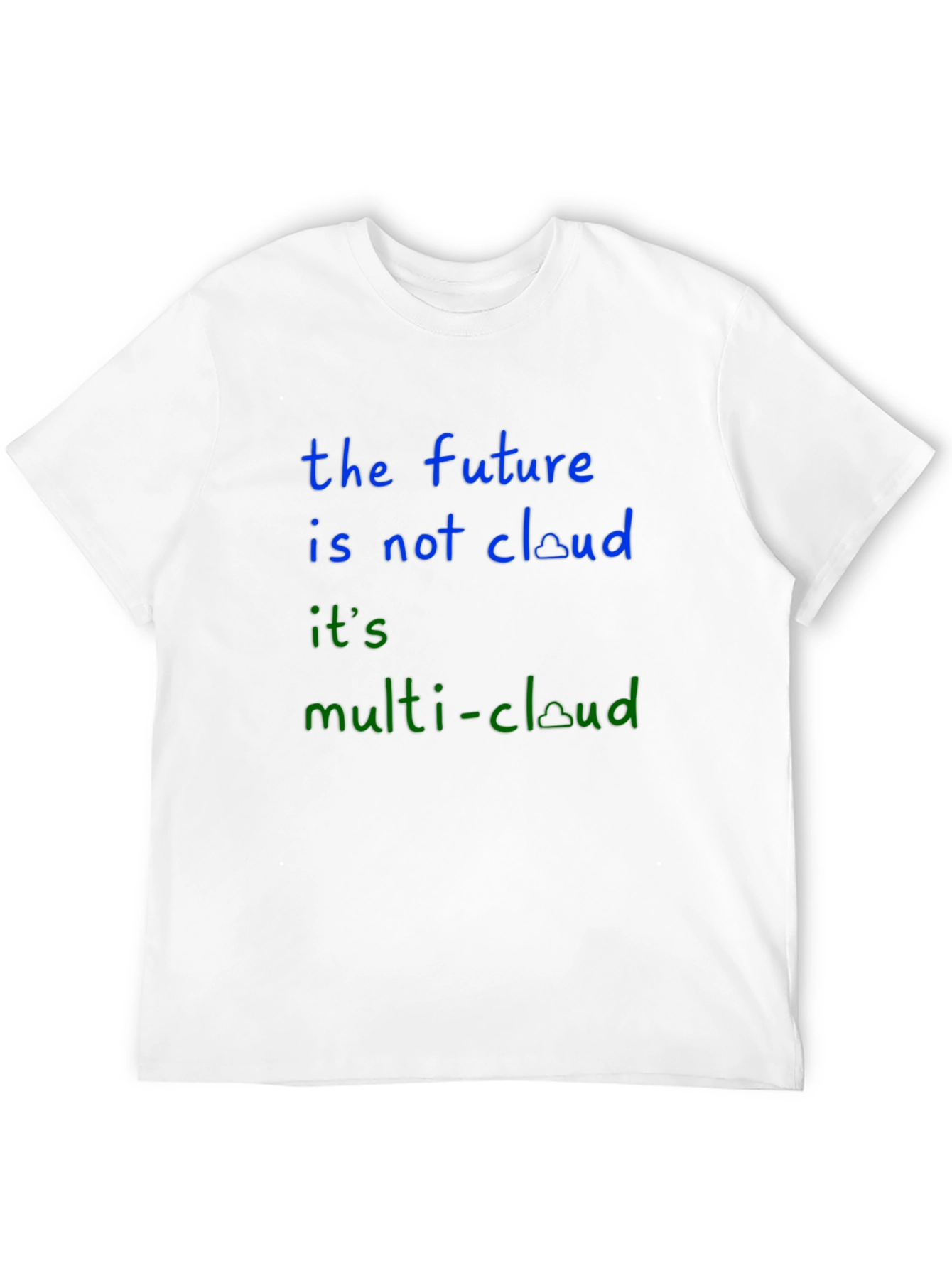 Multi-Cloud Future T-Shirt - Tech Innovation