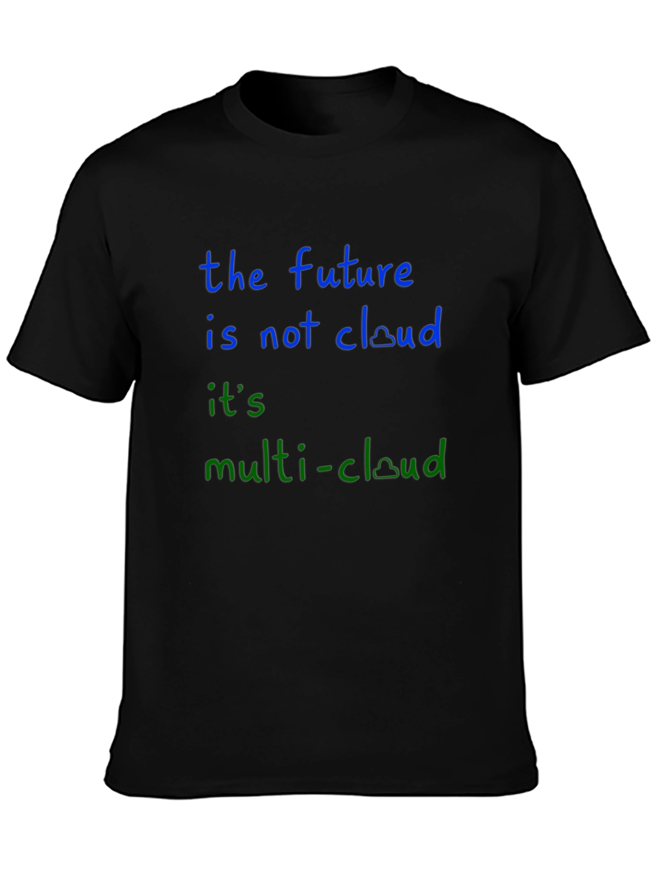Multi-Cloud Future T-Shirt - Tech Innovation
