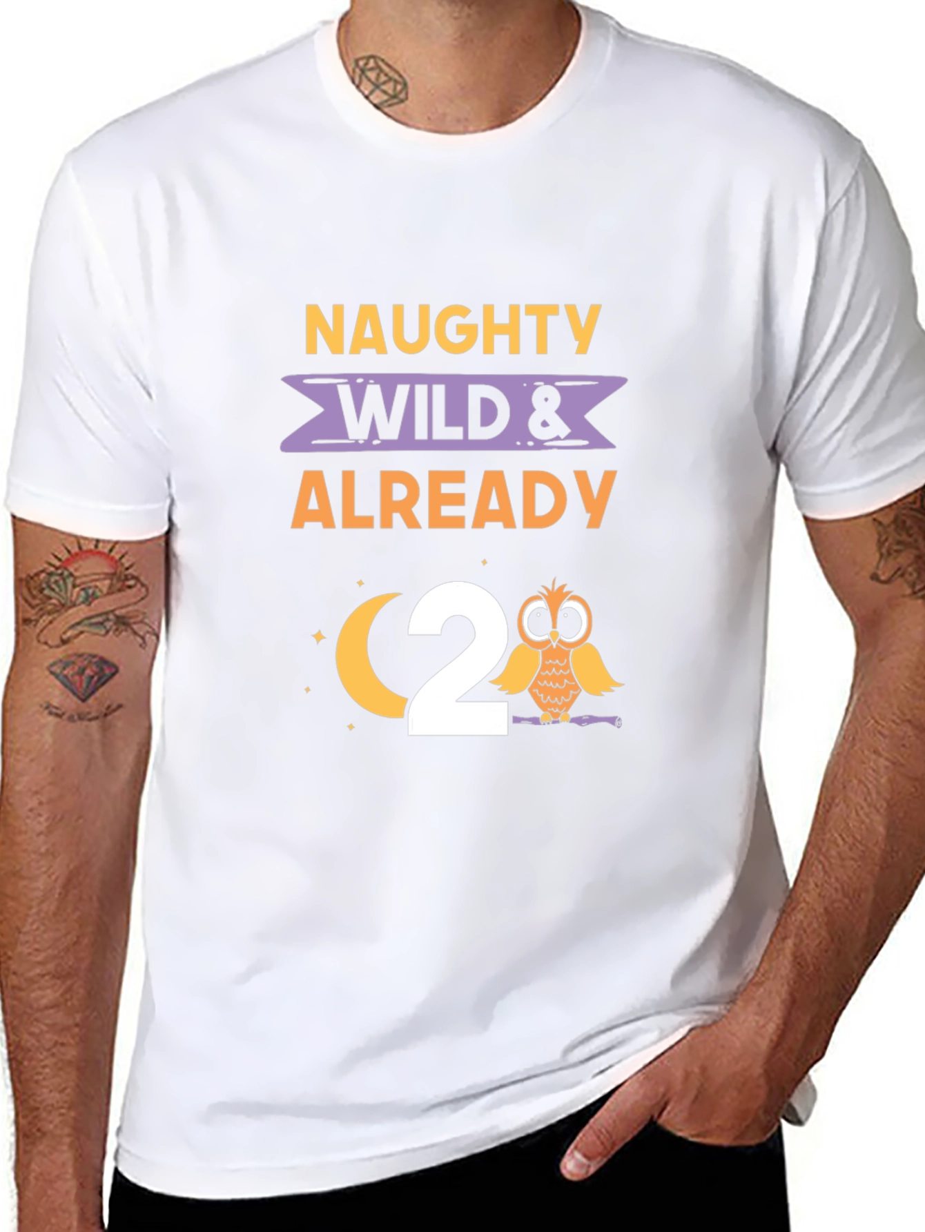 Naughty Wild Already 2nd Birthday T-Shirt