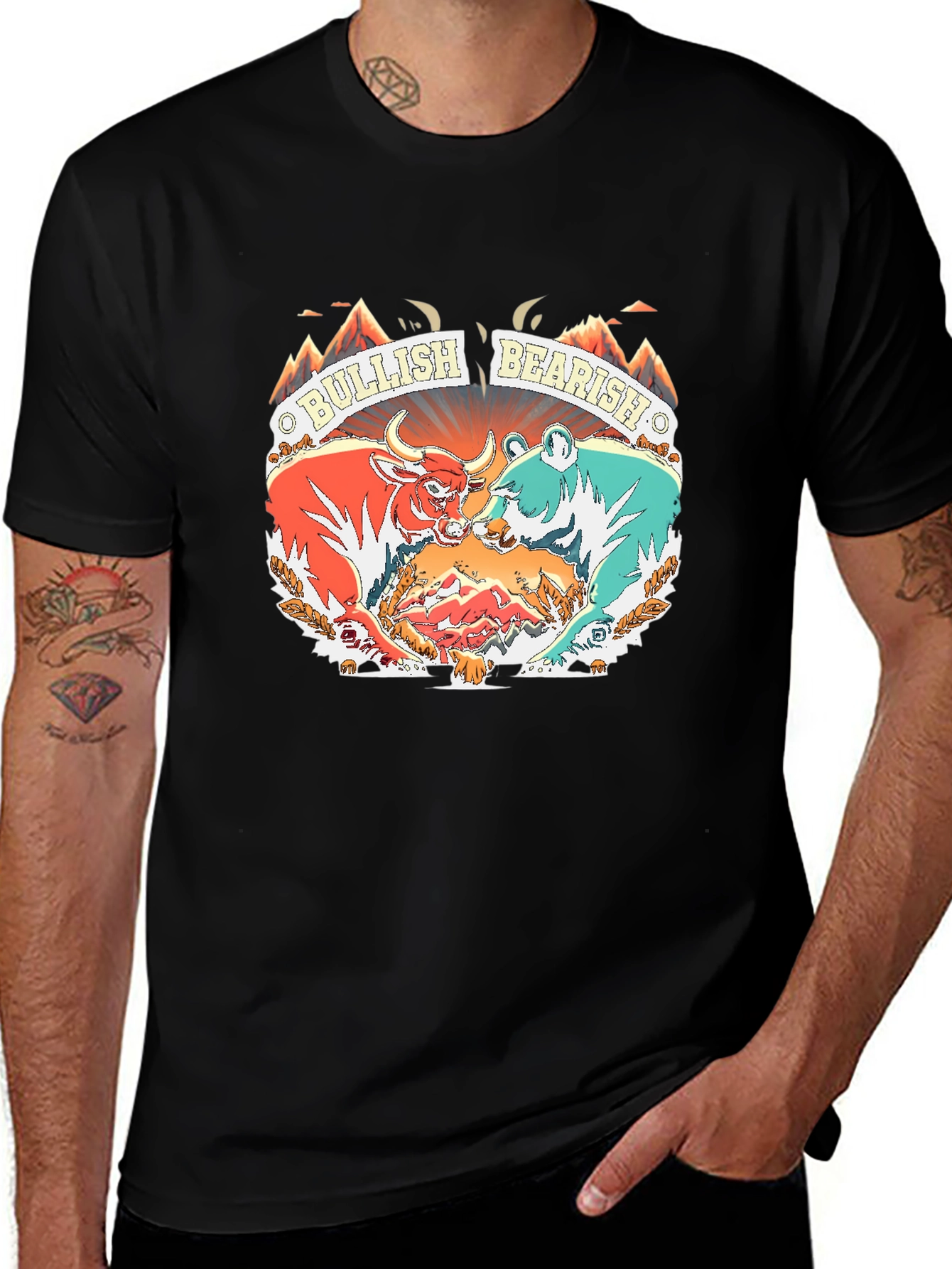 Bullish Bearish T-Shirt - Stock Market Tee