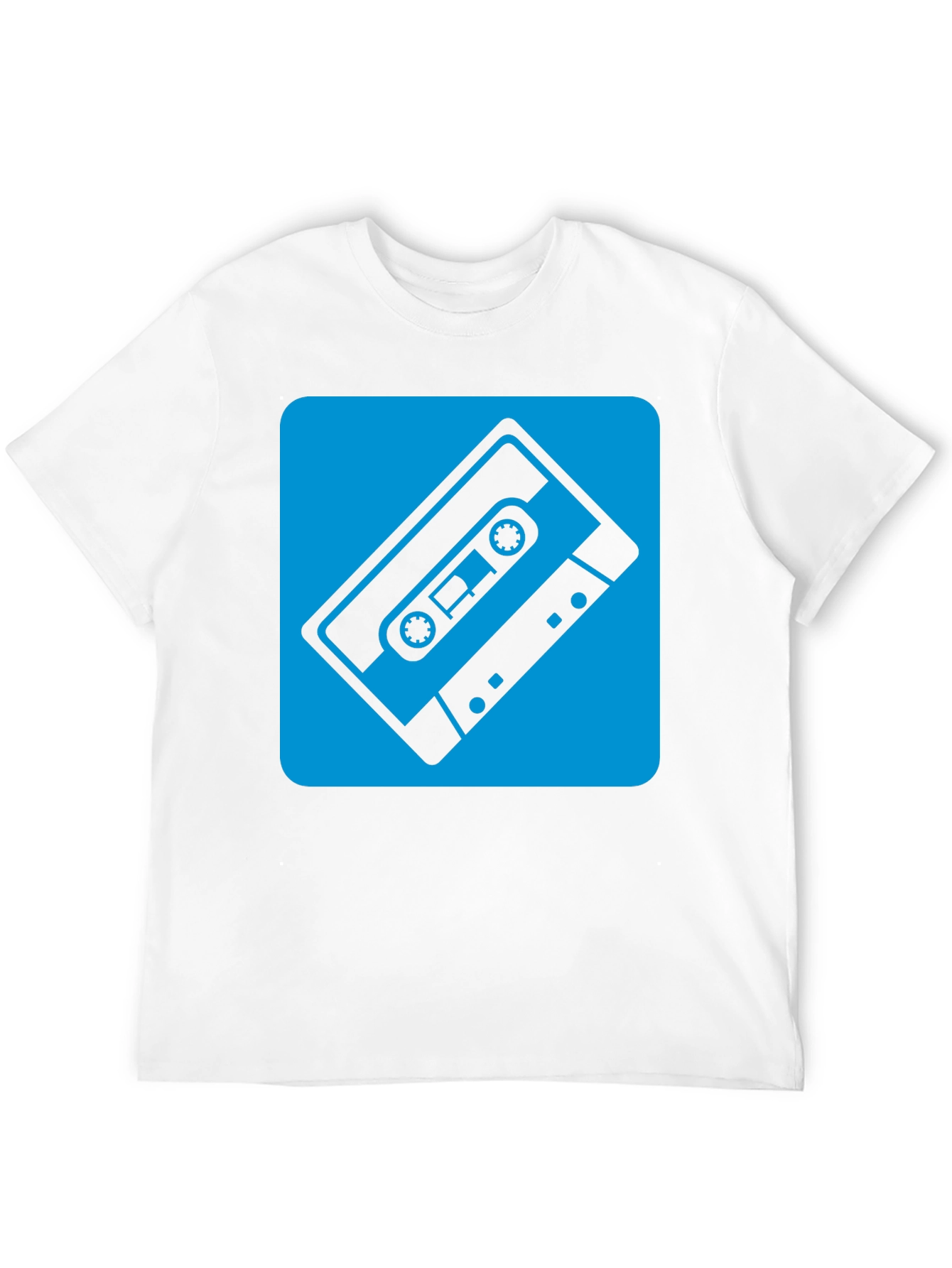 Retro Cassette Tape Graphic Tee - Classic Style!
