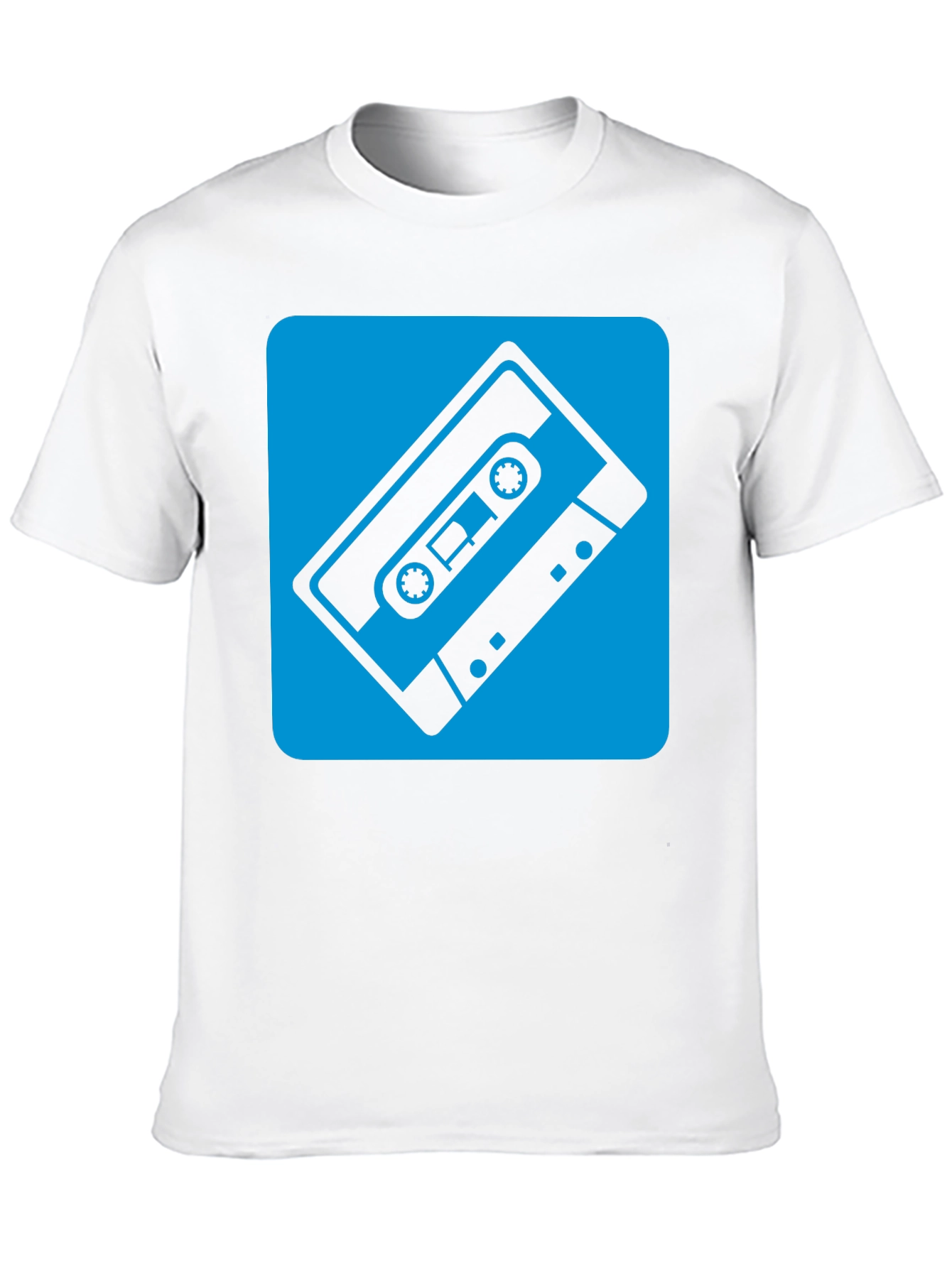Retro Cassette Tape Graphic Tee - Classic Style!