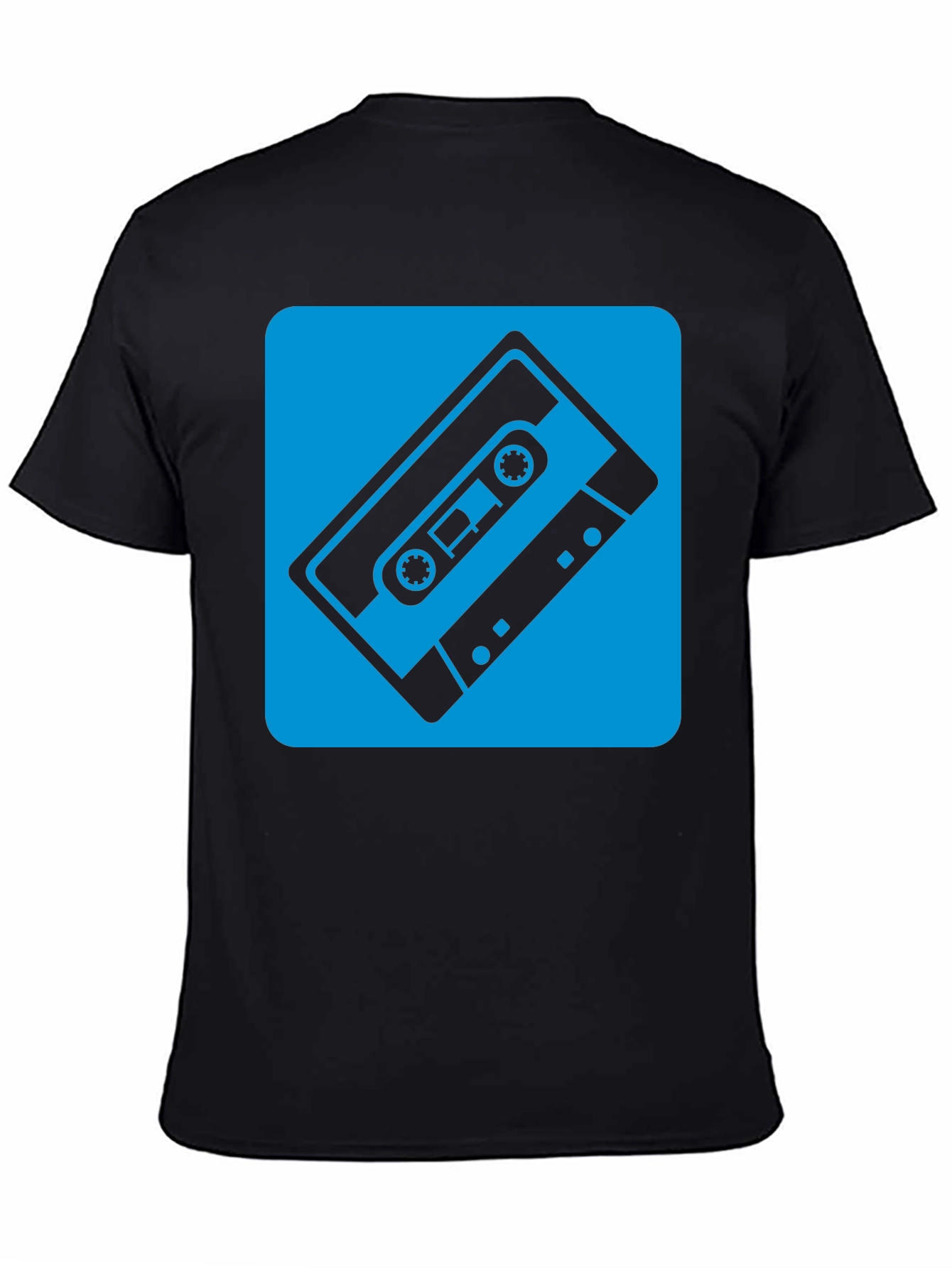 Retro Cassette Tape Graphic Tee - Classic Style!