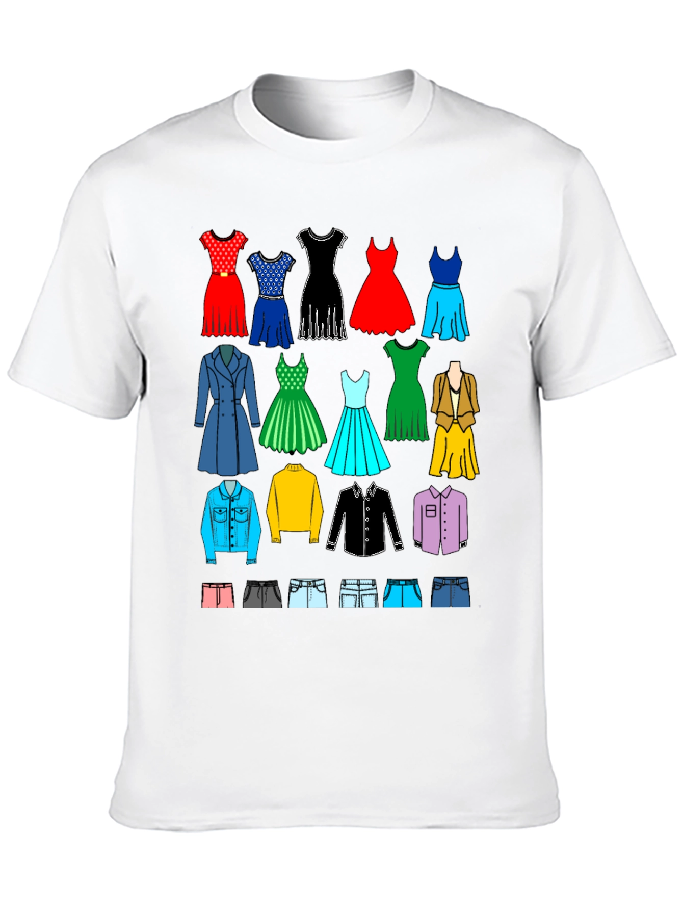 Apparel Collage Black T-Shirt