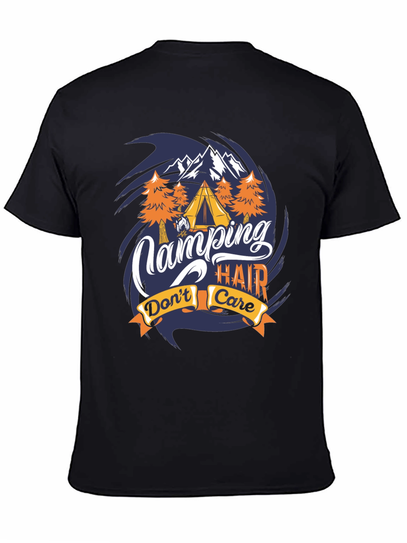 Camping Hair Dont Care T-Shirt