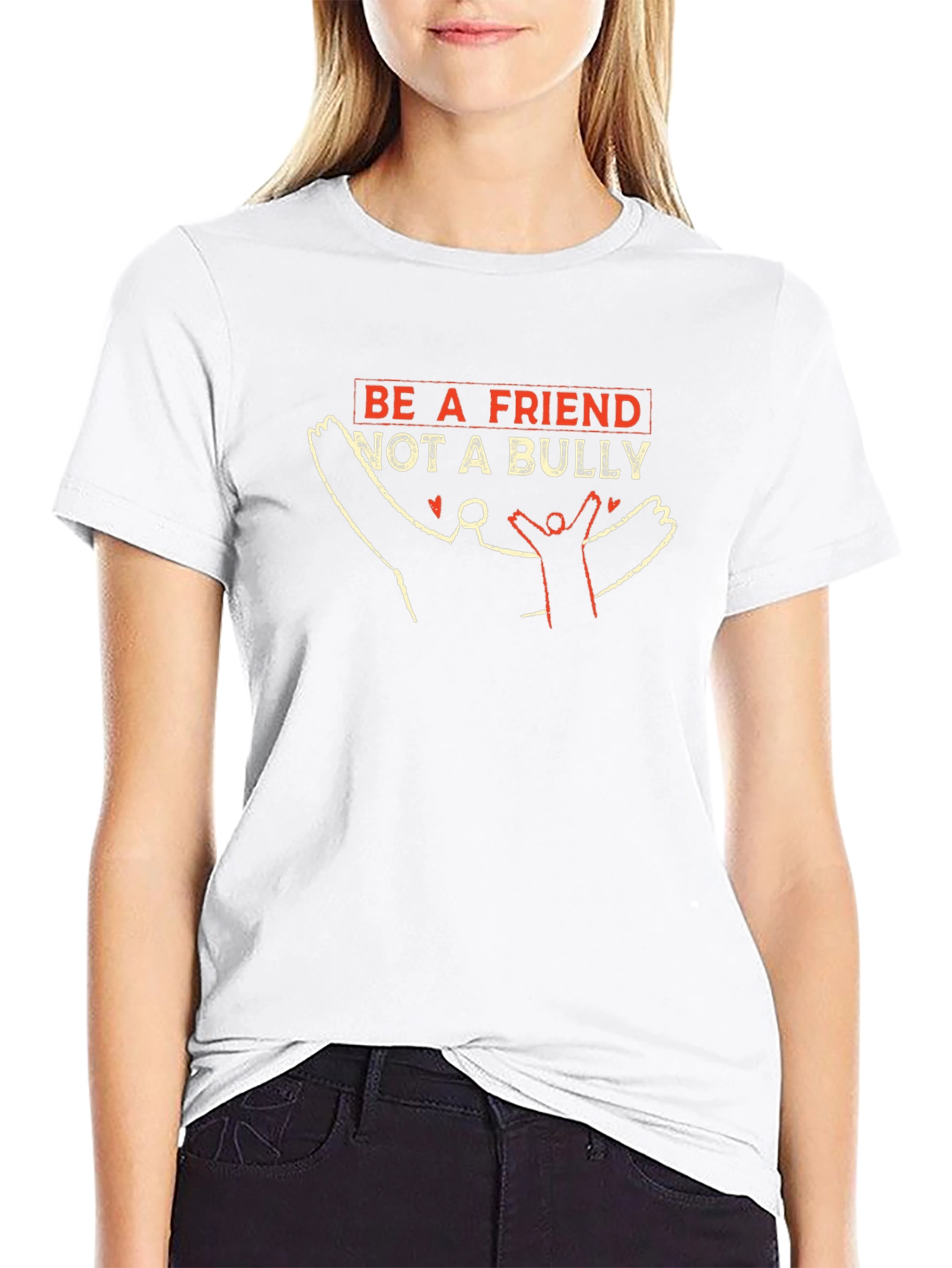Be a Friend Not a Bully Graphic Tee