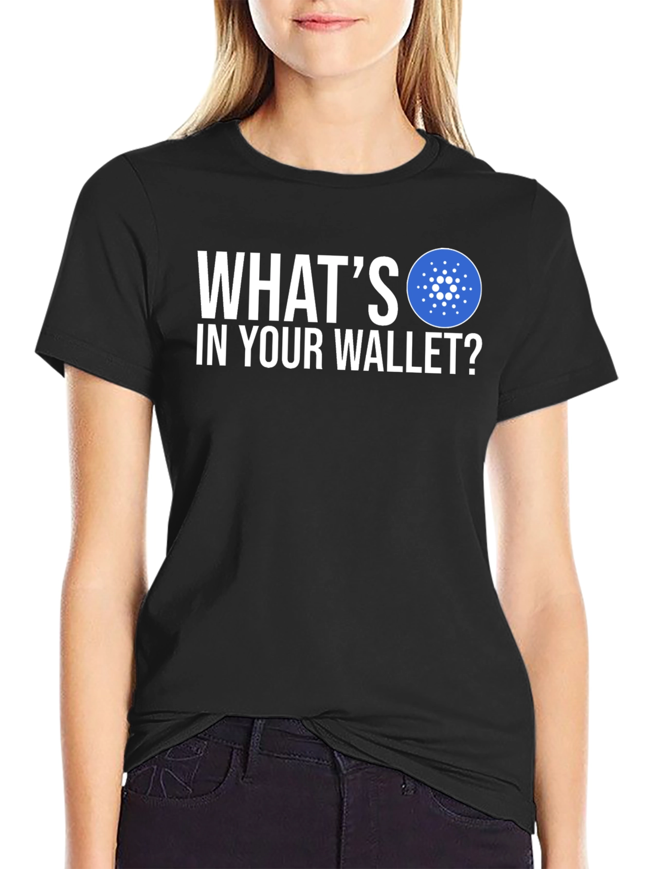 Whats in Your Wallet? Cardano ADA Crypto T-Shirt