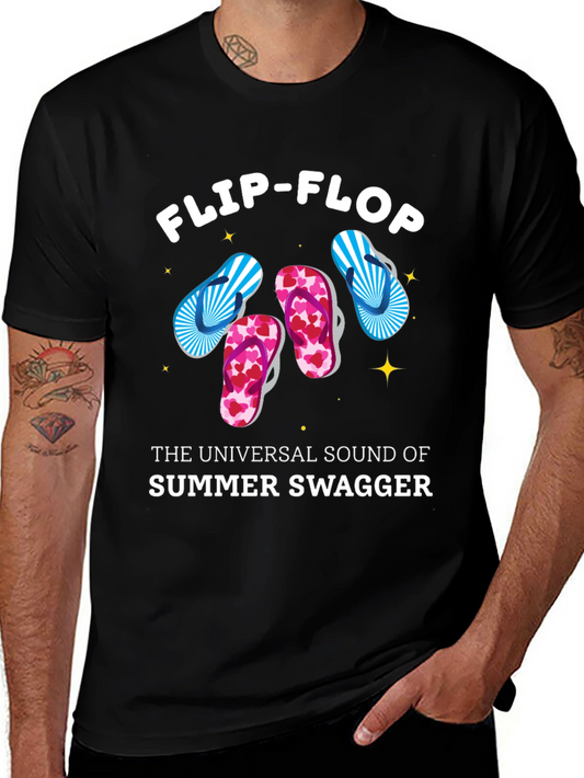 Flip-Flop Summer Swagger Graphic Tee