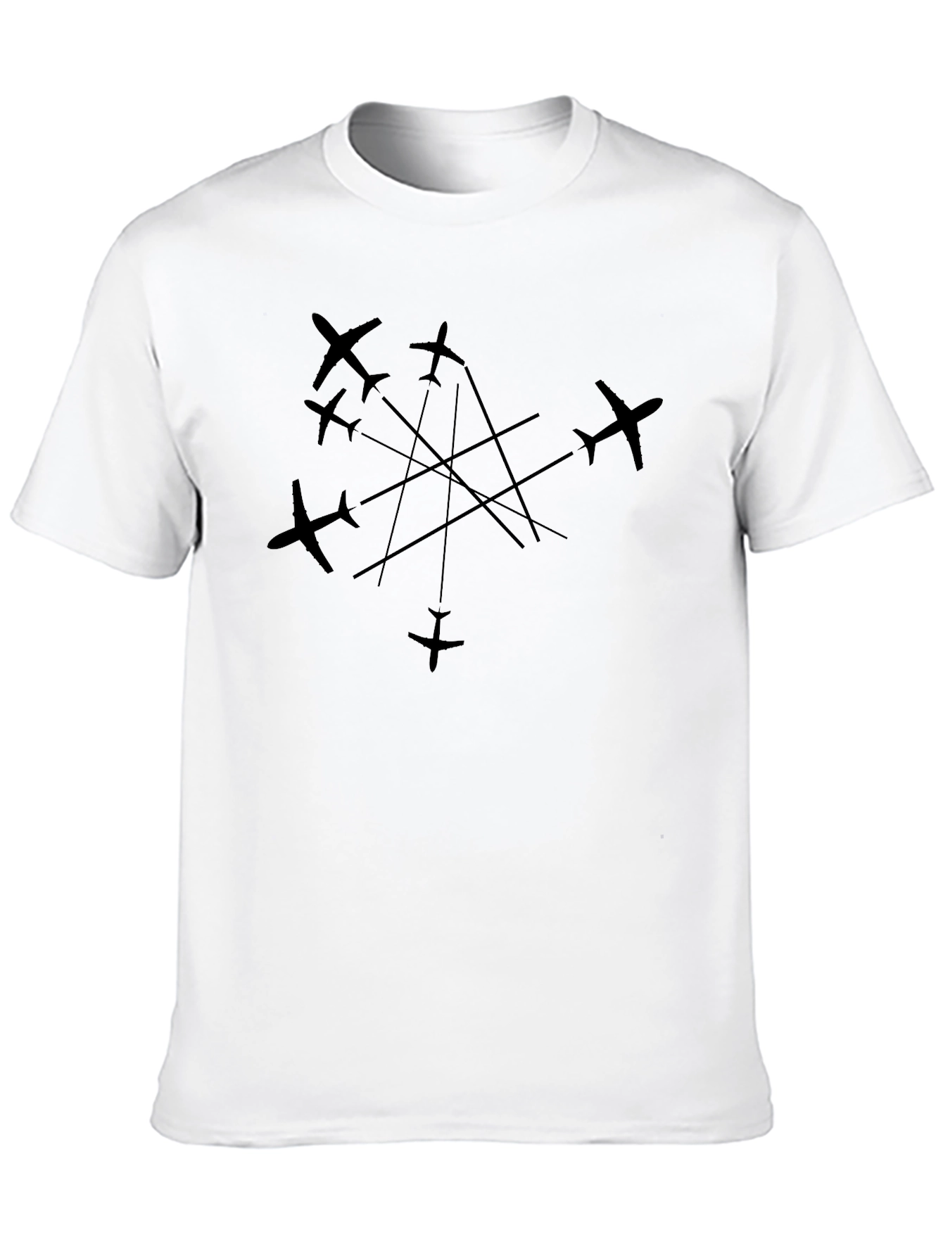 Aviation Formation Black T-Shirt