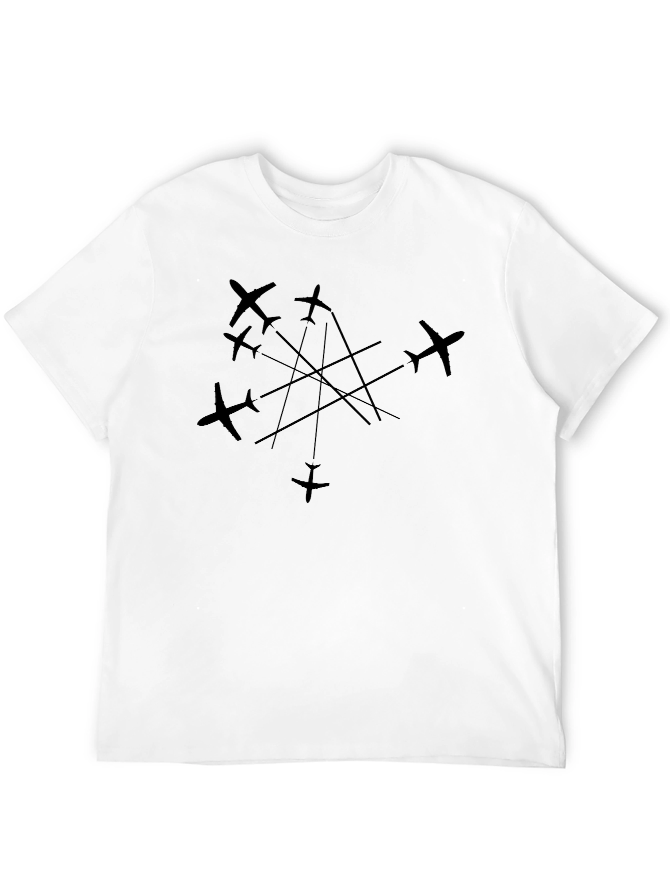 Aviation Formation Black T-Shirt