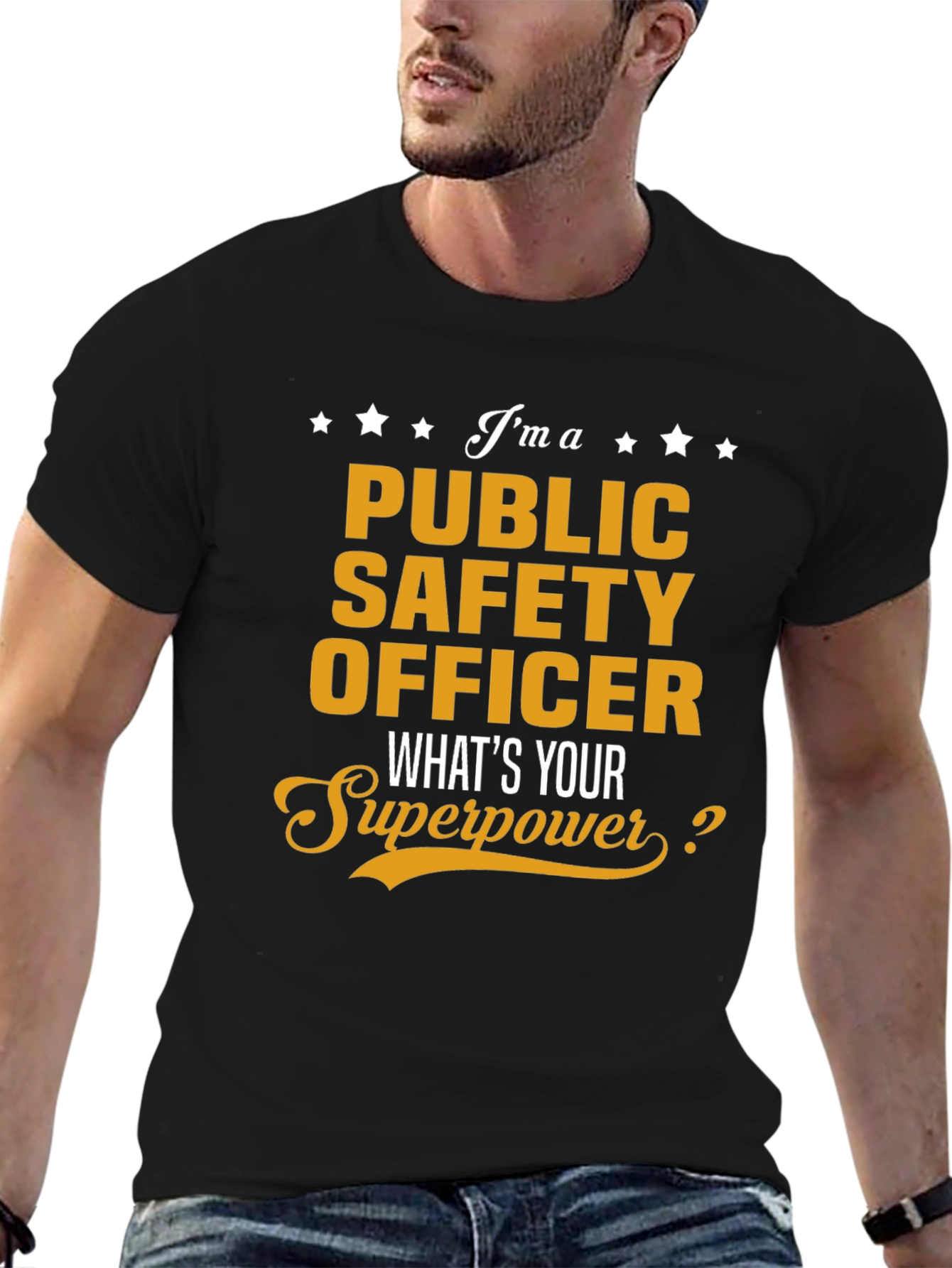 Public Safety Officer Superpower T-Shirt