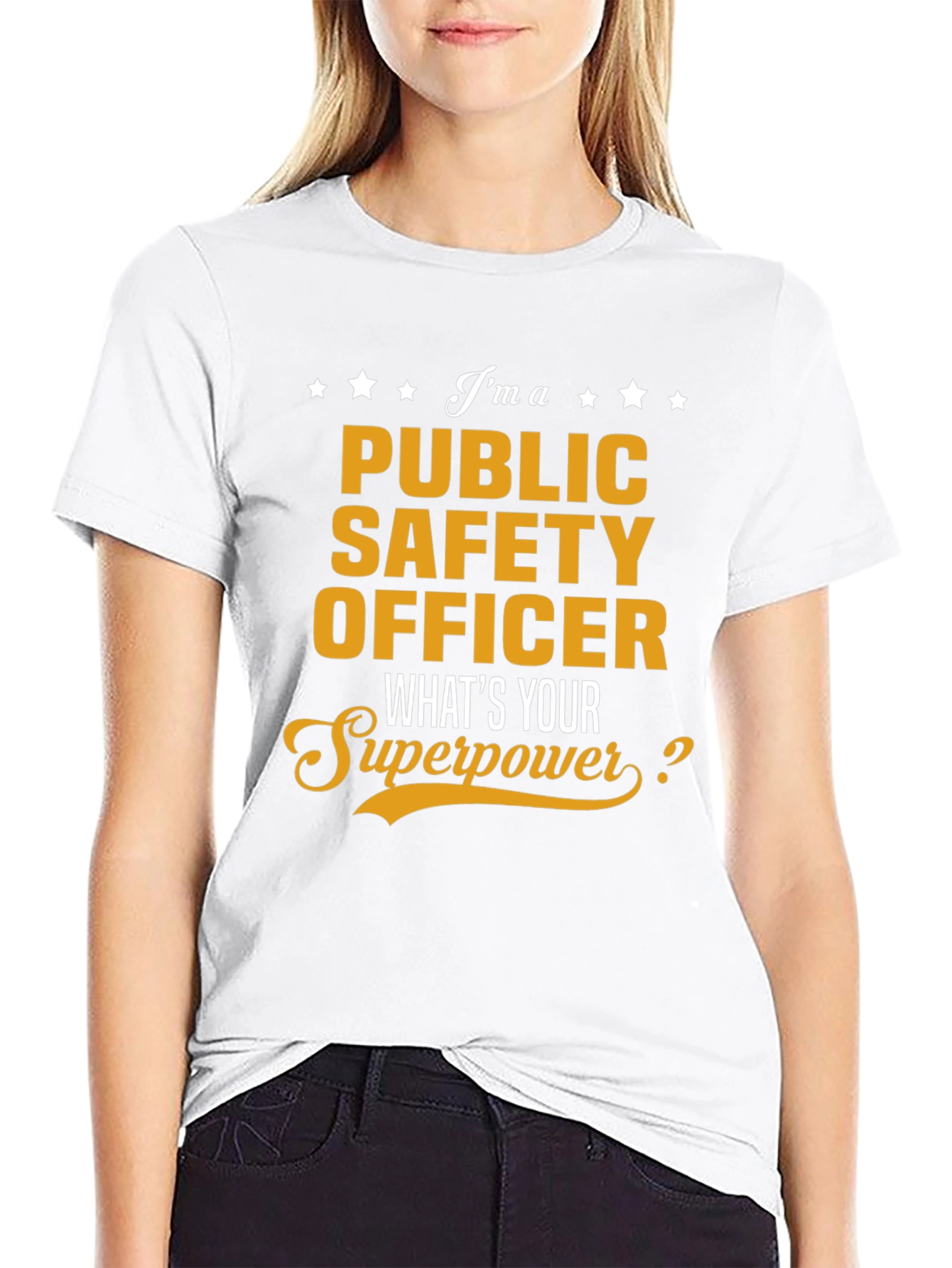 Public Safety Officer Superpower T-Shirt