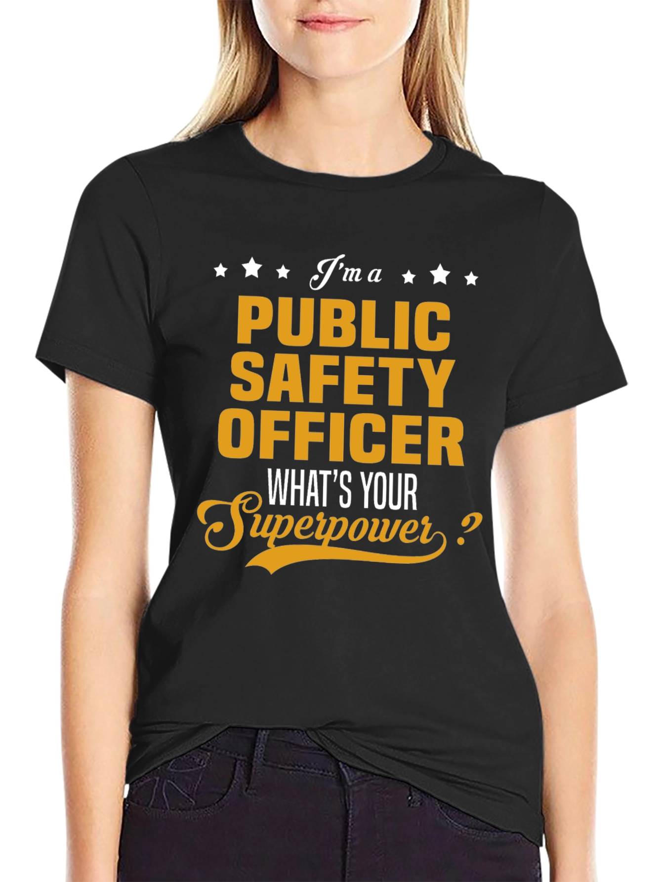 Public Safety Officer Superpower T-Shirt