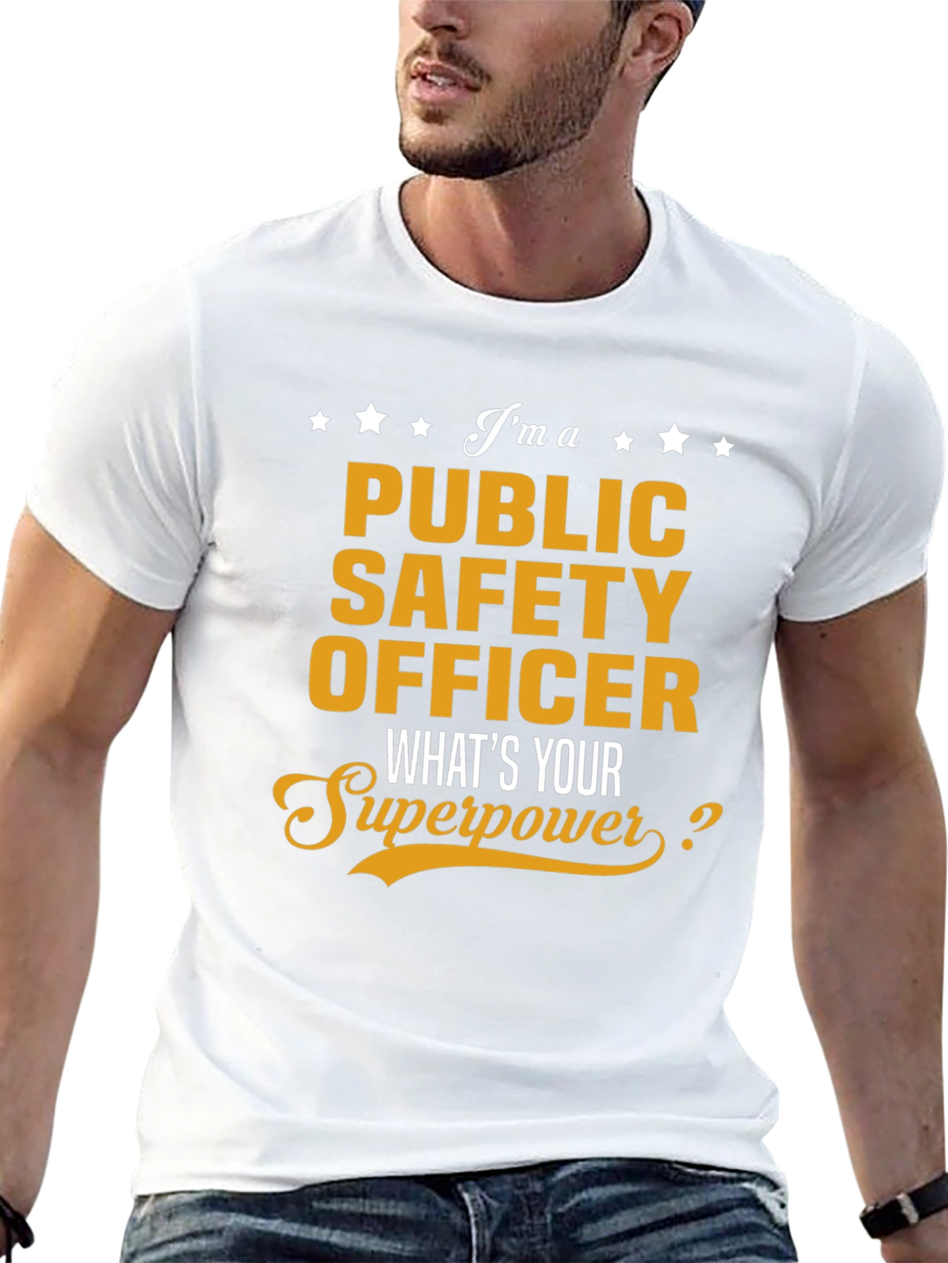 Public Safety Officer Superpower T-Shirt