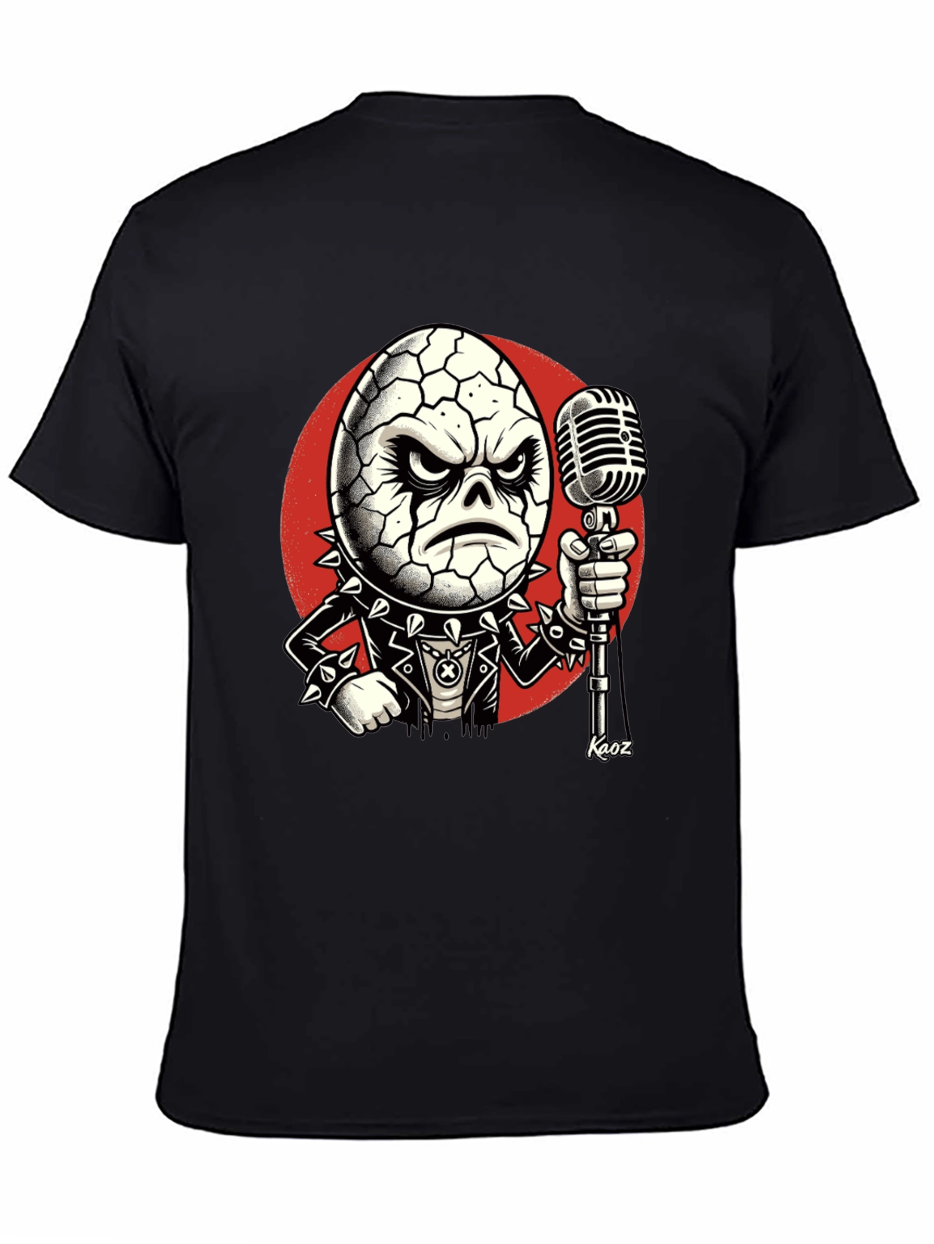 Egghead Rocker T-Shirt - Cool Cartoon Graphic Tee