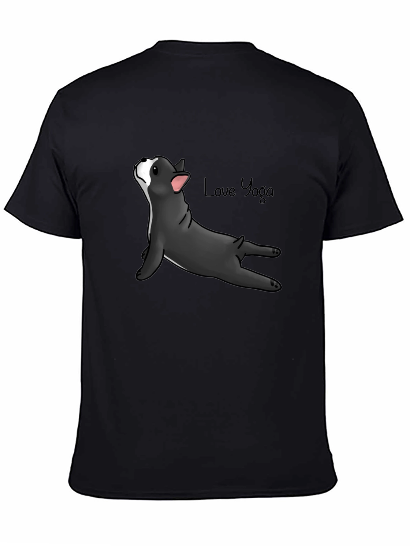 Yoga Dog T-Shirt - Relaxed Fit Cotton Tee