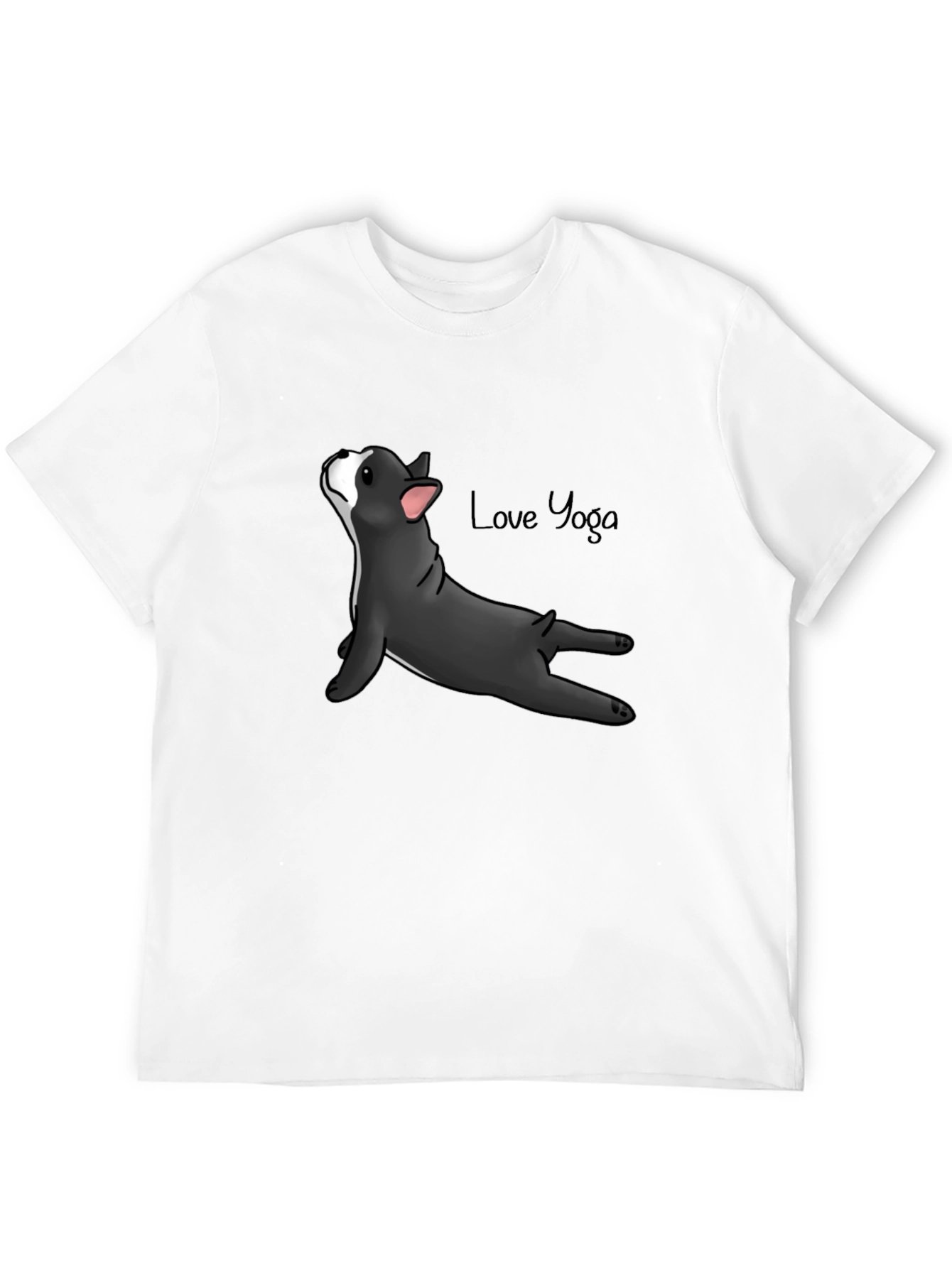 Yoga Dog T-Shirt - Relaxed Fit Cotton Tee