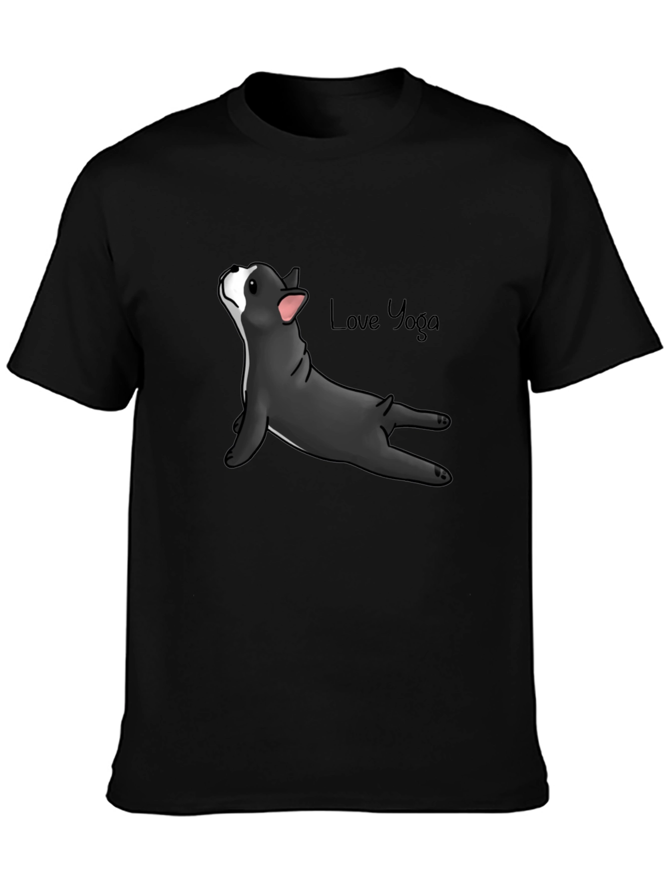 Yoga Dog T-Shirt - Relaxed Fit Cotton Tee