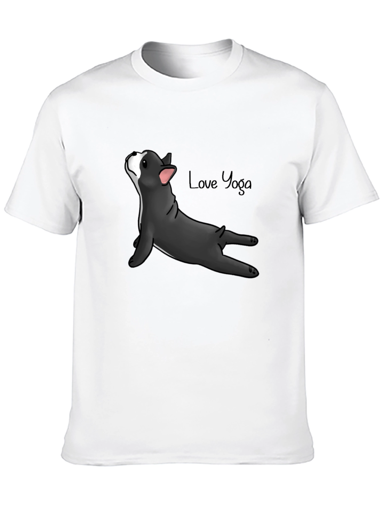 Yoga Dog T-Shirt - Relaxed Fit Cotton Tee