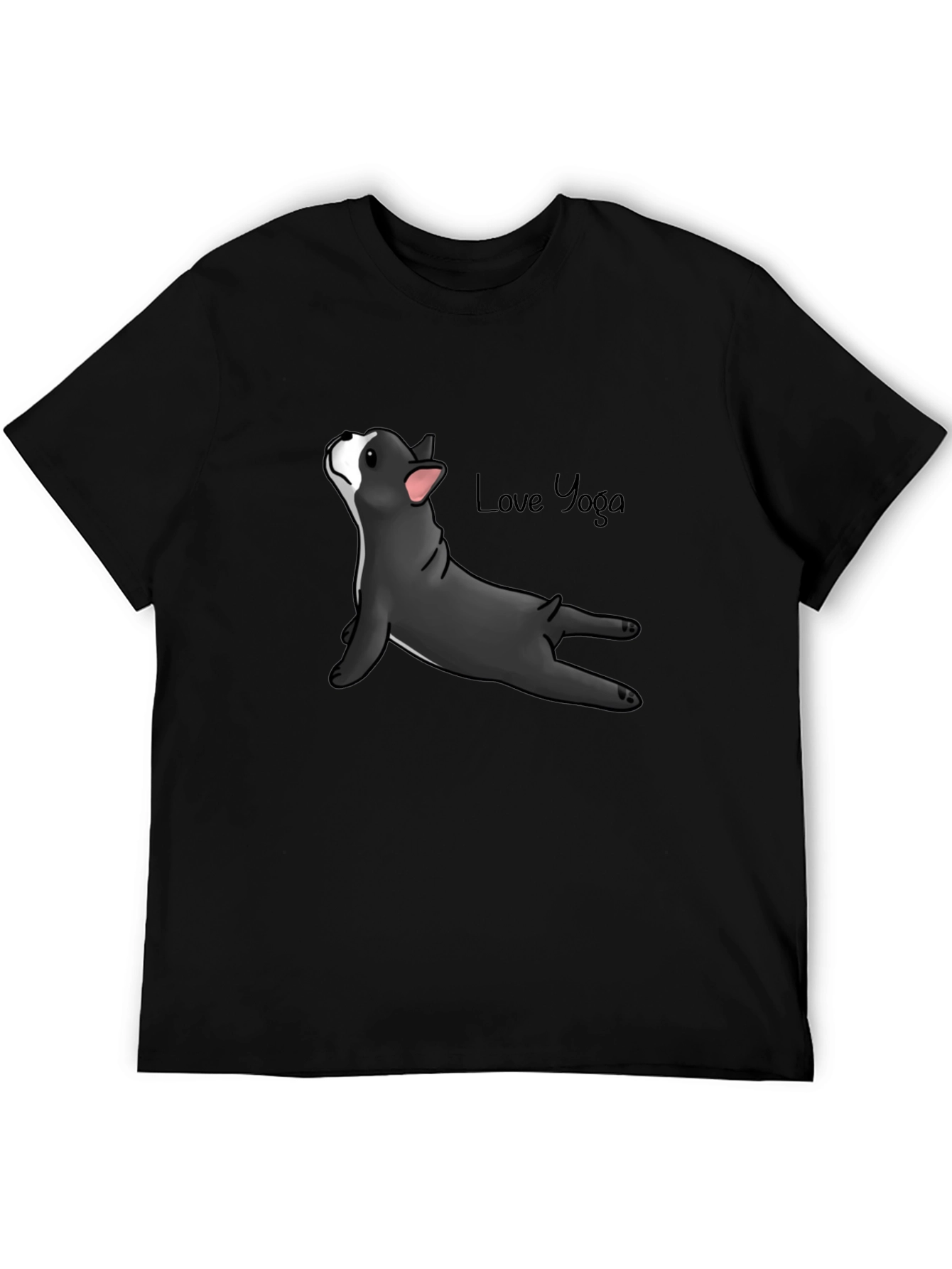 Yoga Dog T-Shirt - Relaxed Fit Cotton Tee
