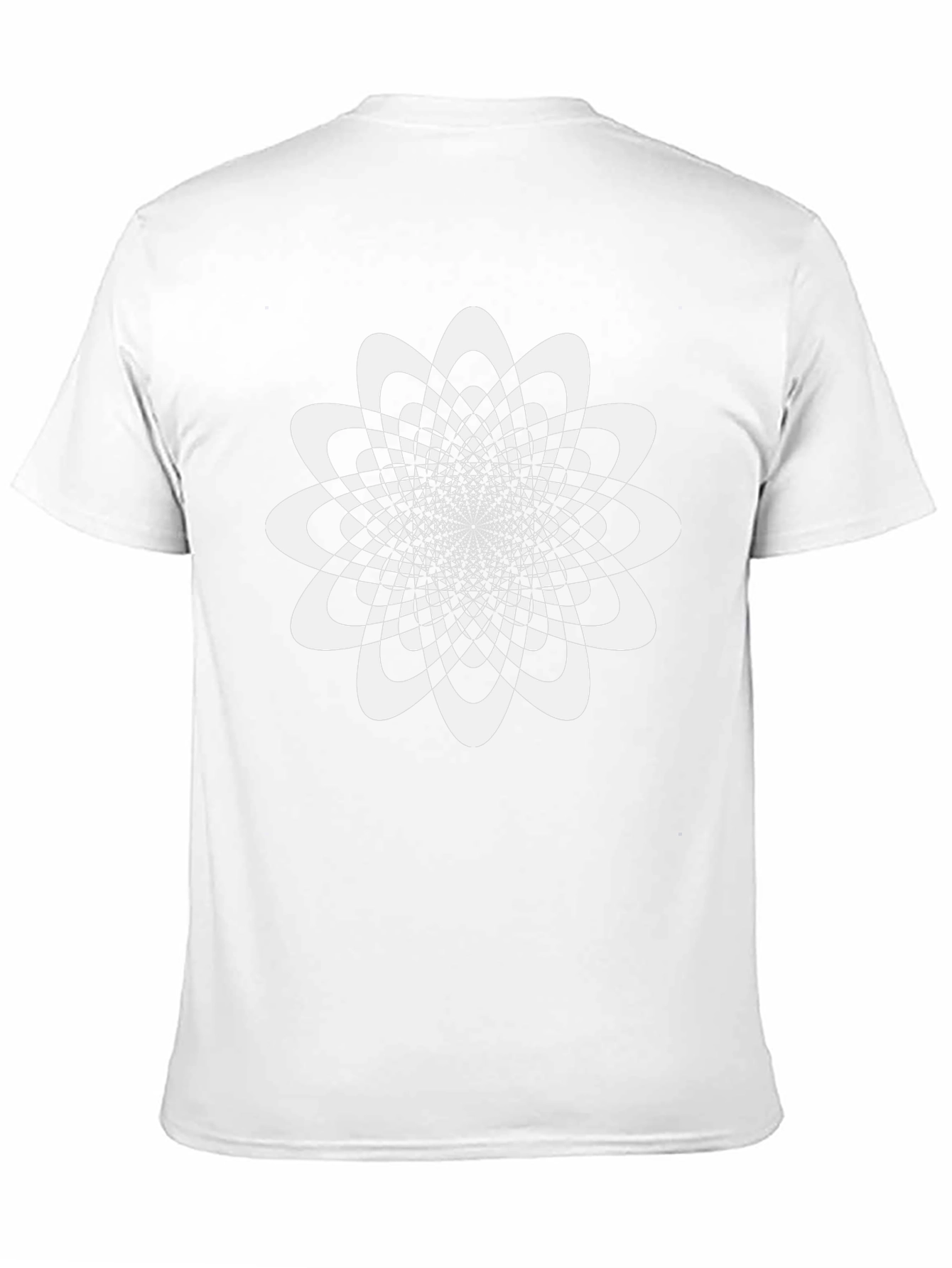 Optical Illusion Flower Graphic Tee