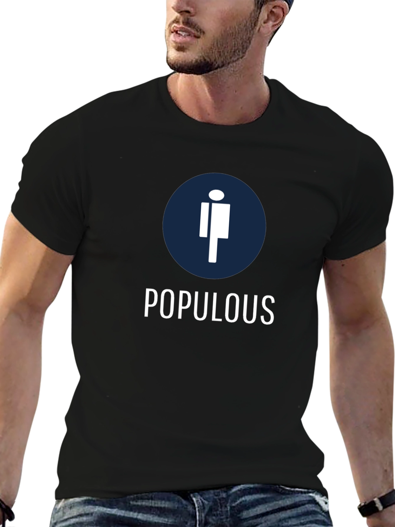 Populous Graphic Tee - Modern Design