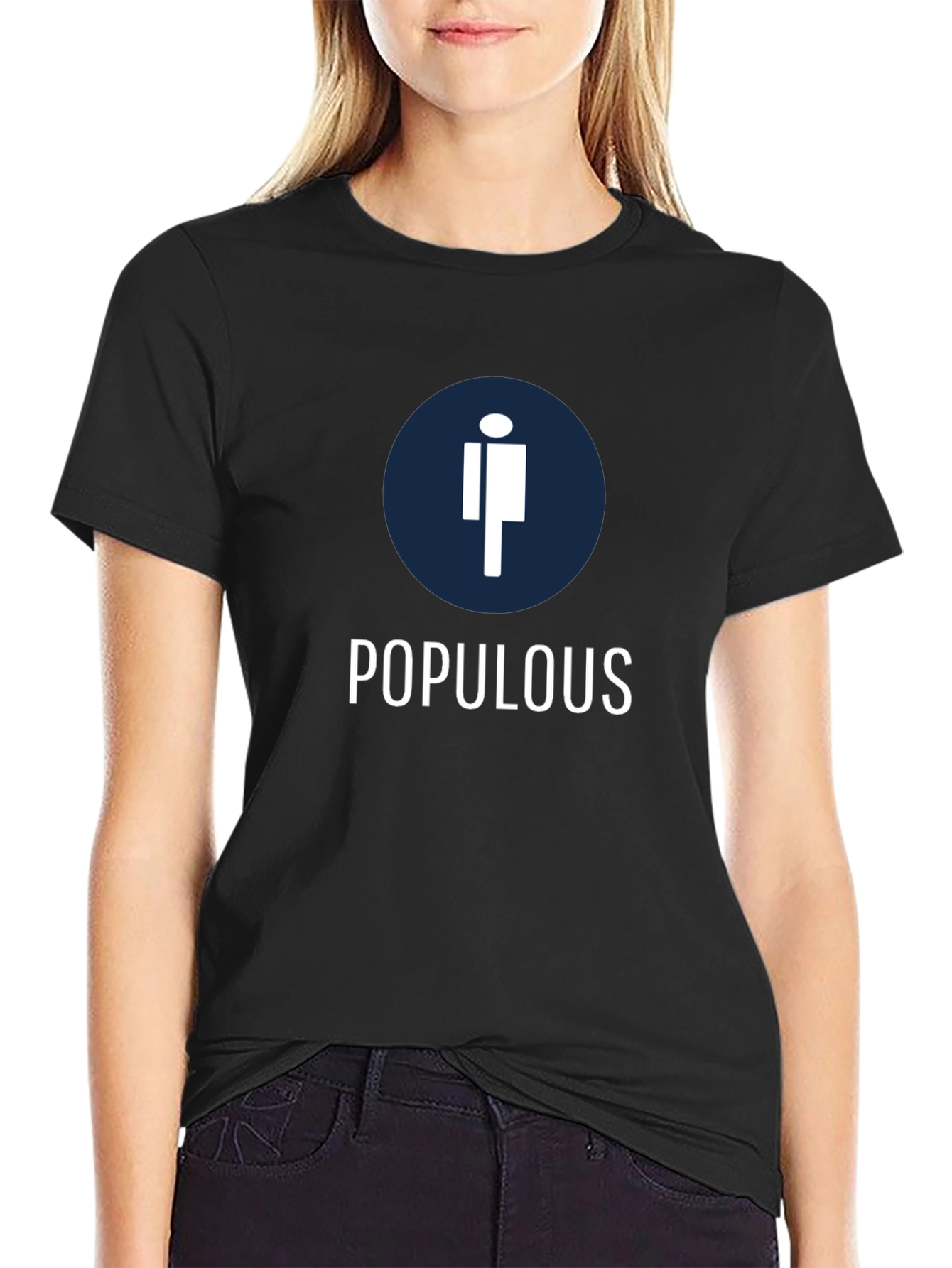 Populous Graphic Tee - Modern Design