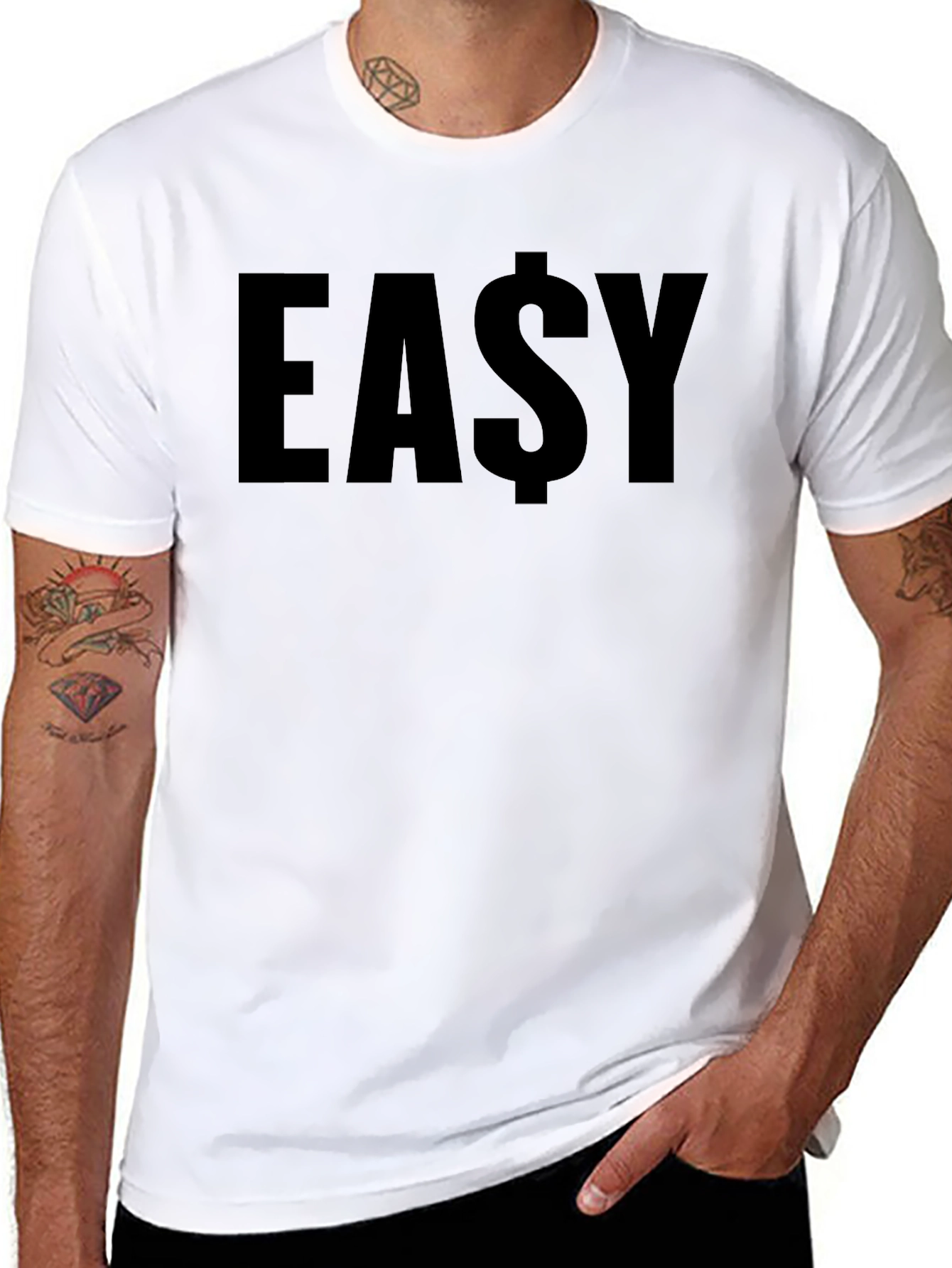 Easy Money T-Shirt - Classic Black Tee