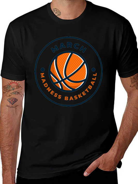 March Madness Basketball Graphic Tee