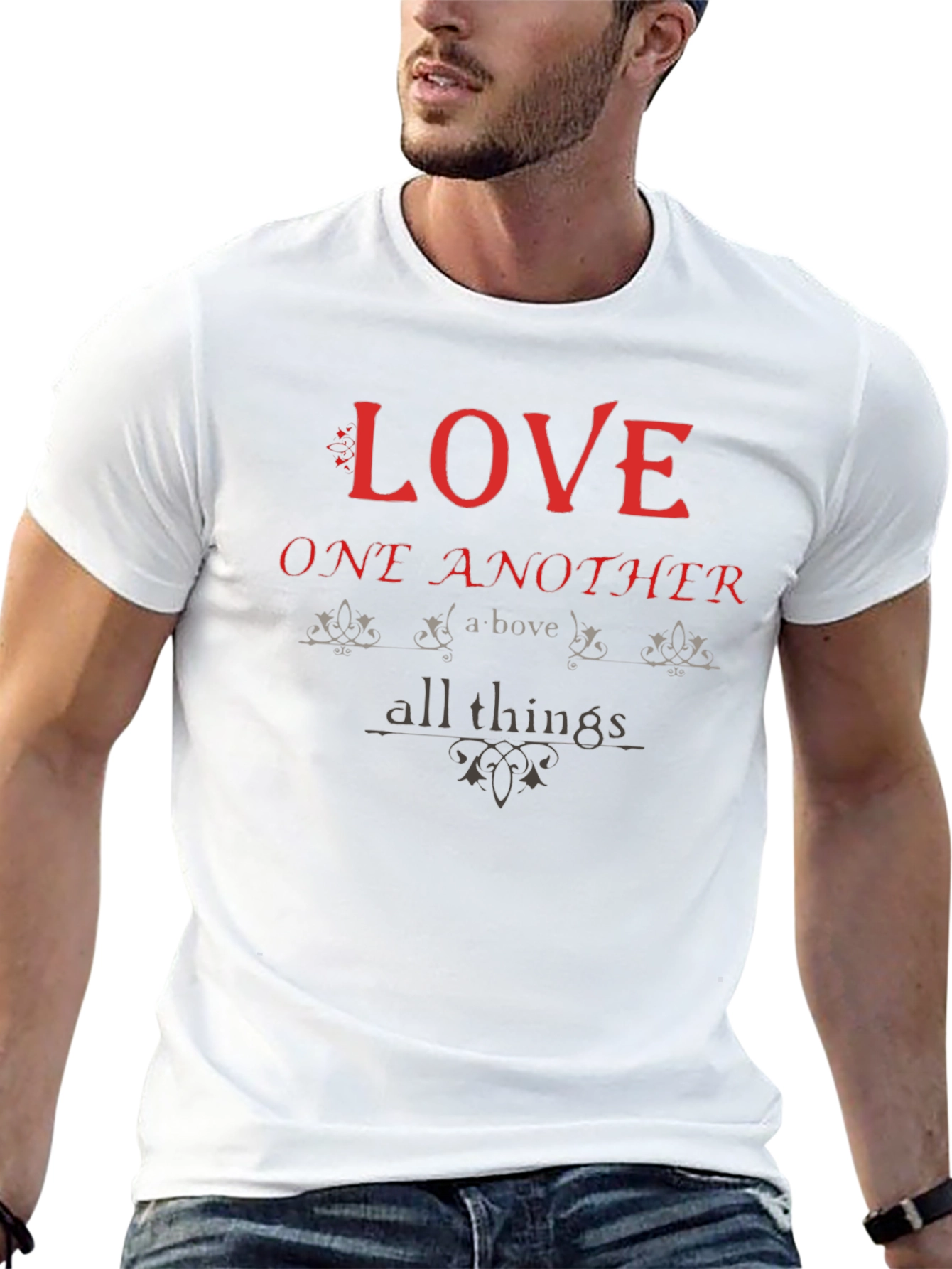 Love One Another T-Shirt - Black
