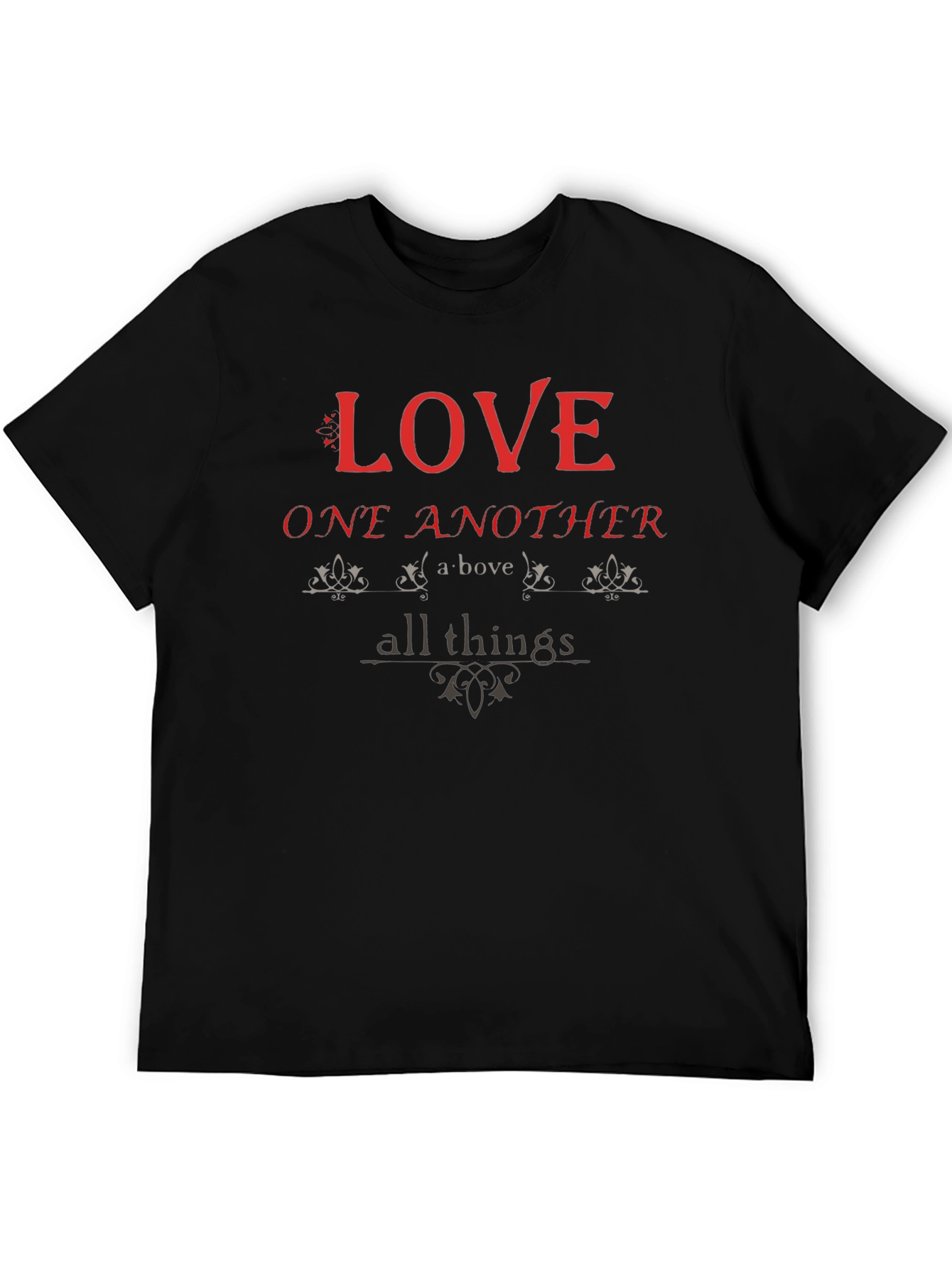 Love One Another T-Shirt - Black