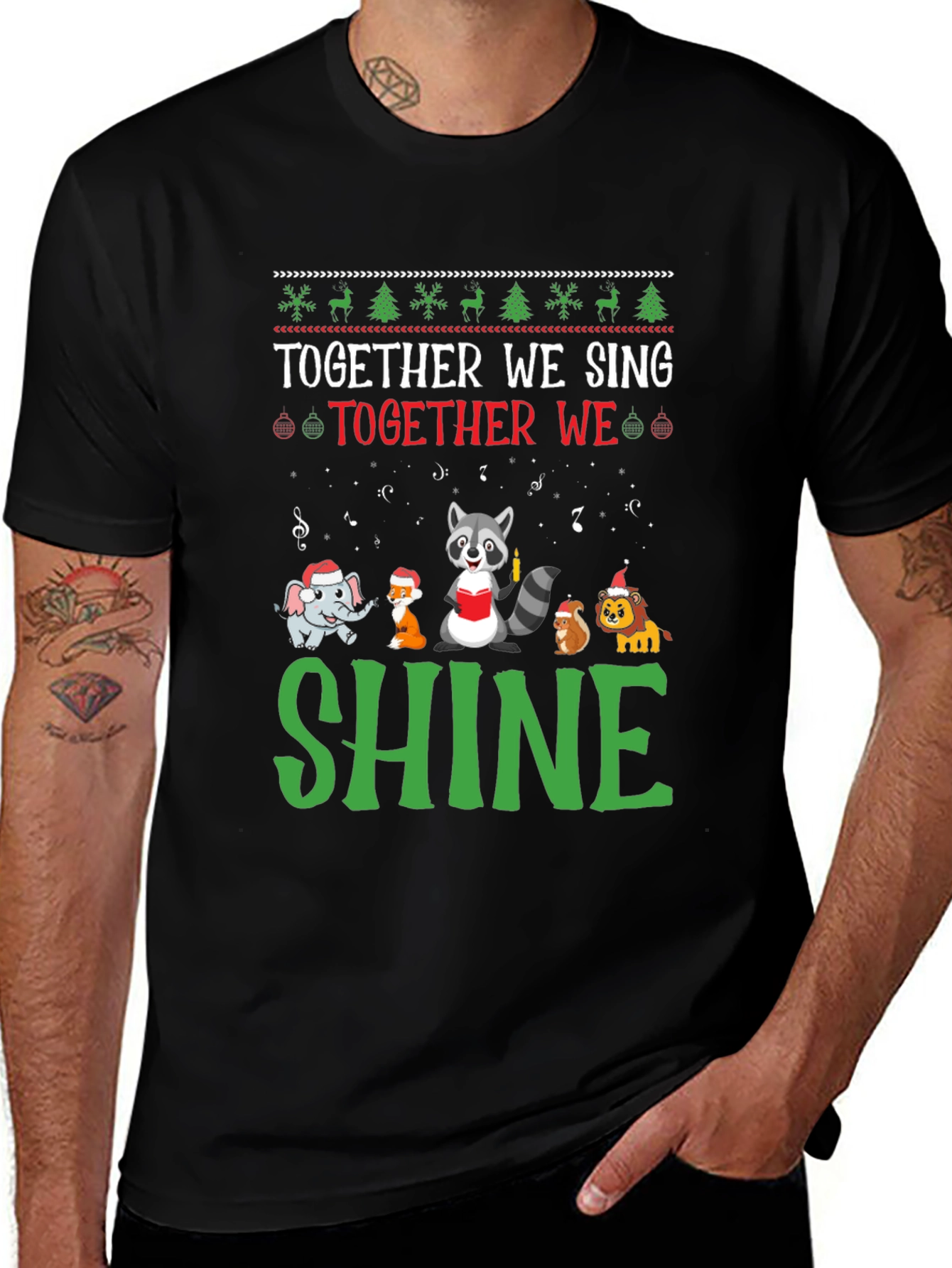 Together We Sing Christmas Shirt