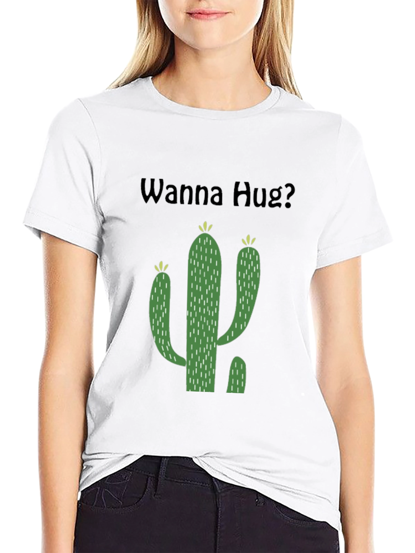 Wanna Hug Cactus T-Shirt